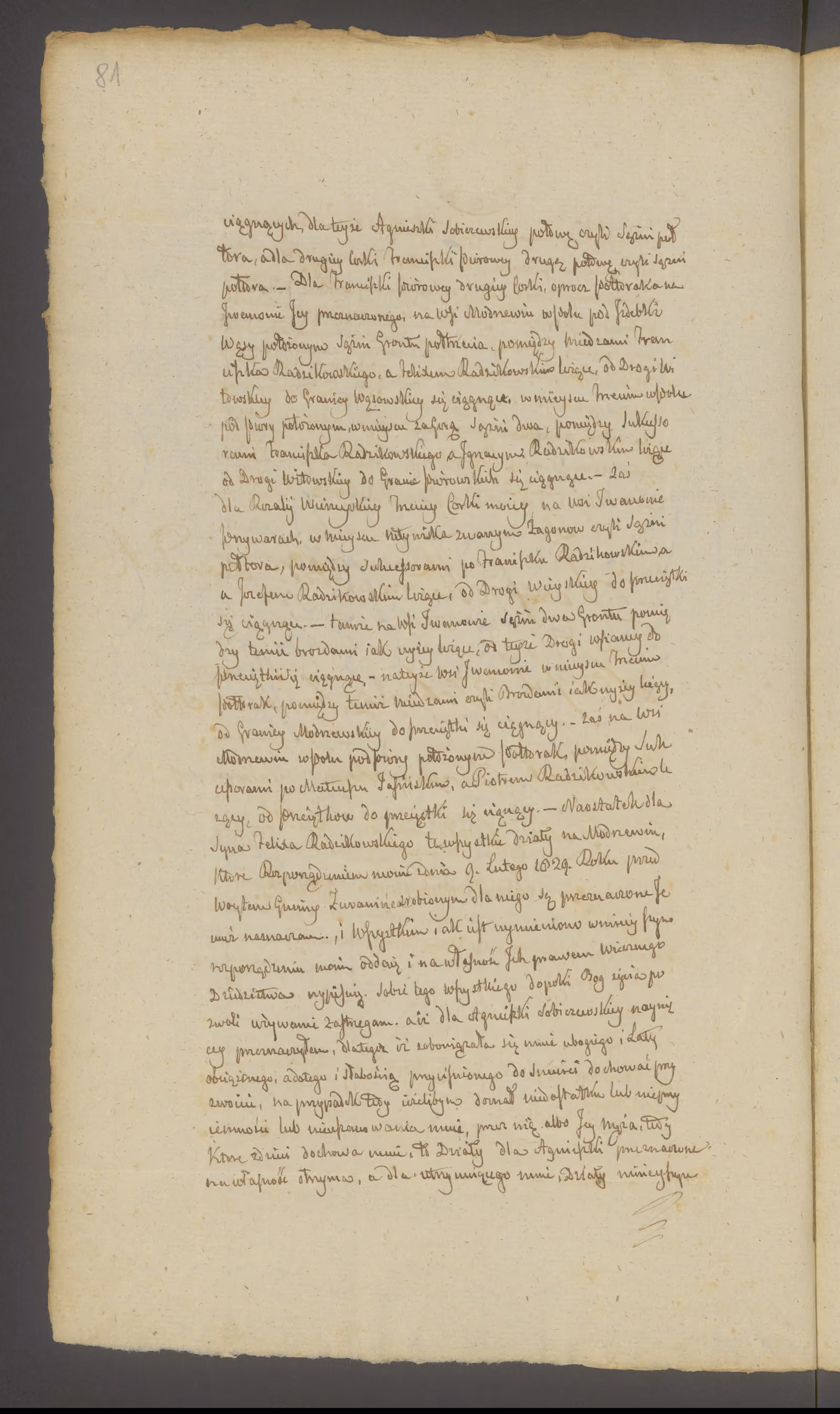 Modrzewski 42/1833, s. 2