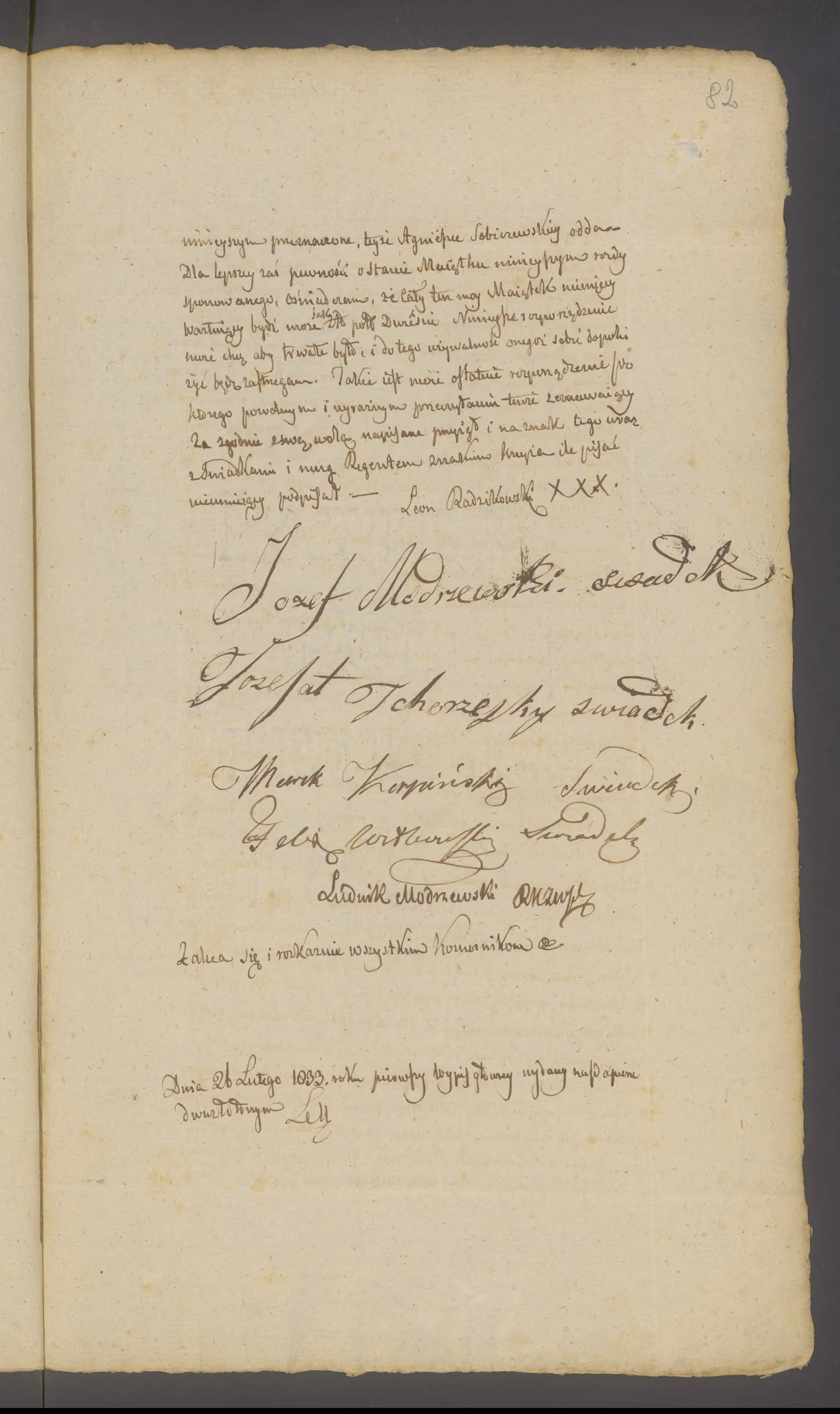 Modrzewski 42/1833, s. 3