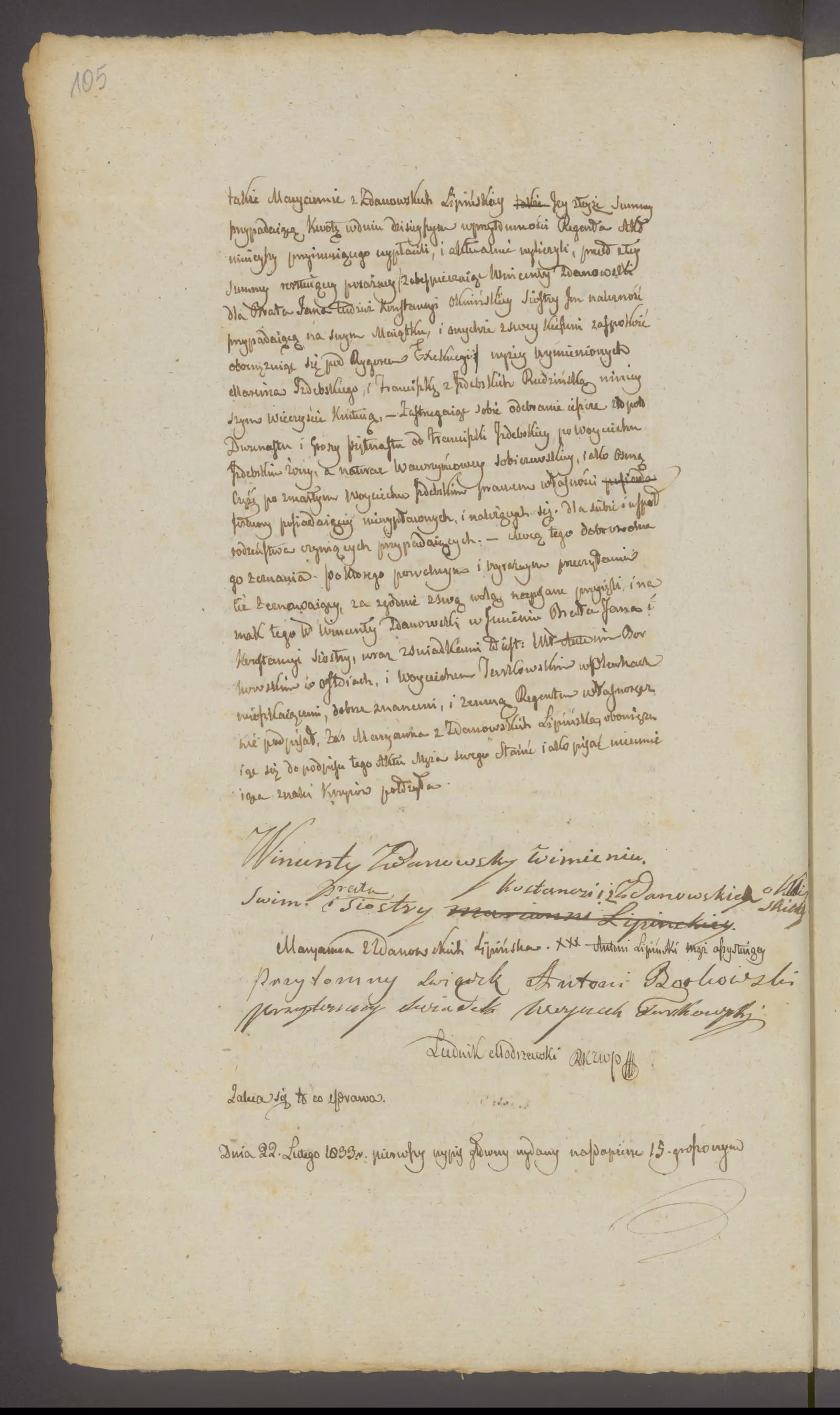 Modrzewski 53/1833, s. 2