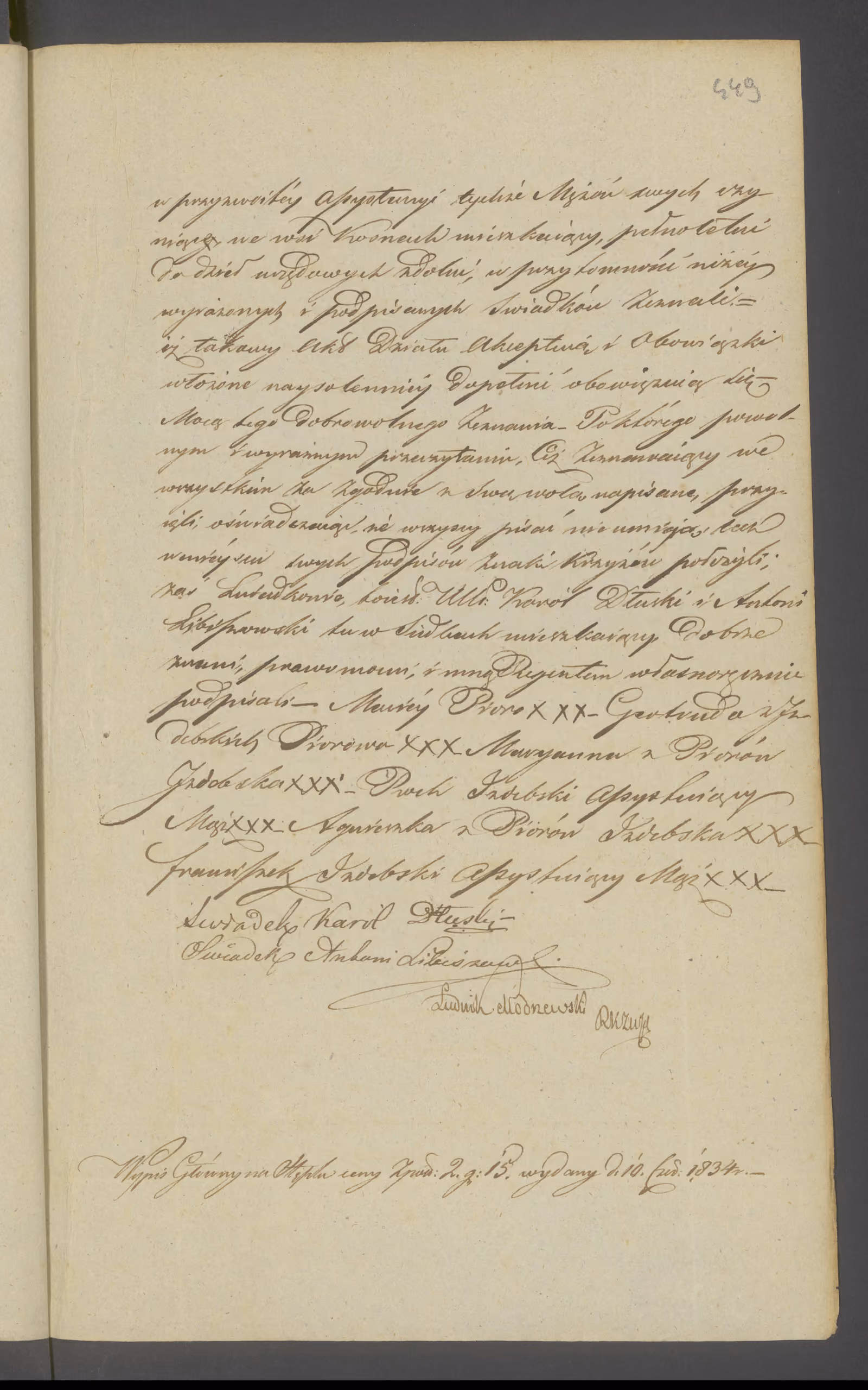 Modrzewski 145/1834, s. 3