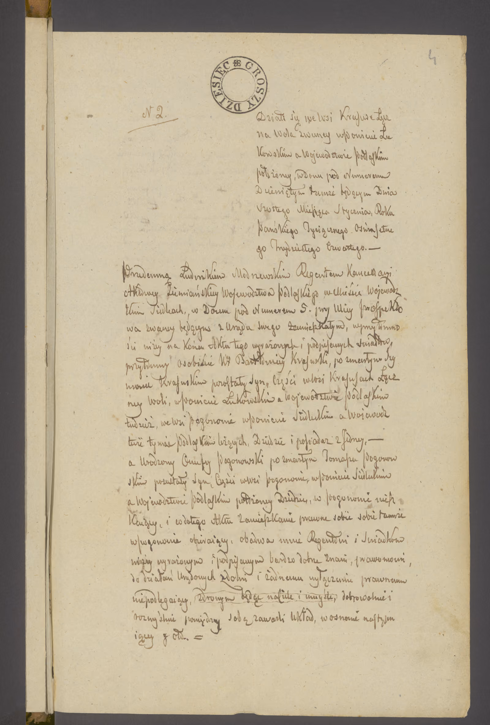 Modrzewski 2/1834, s. 1