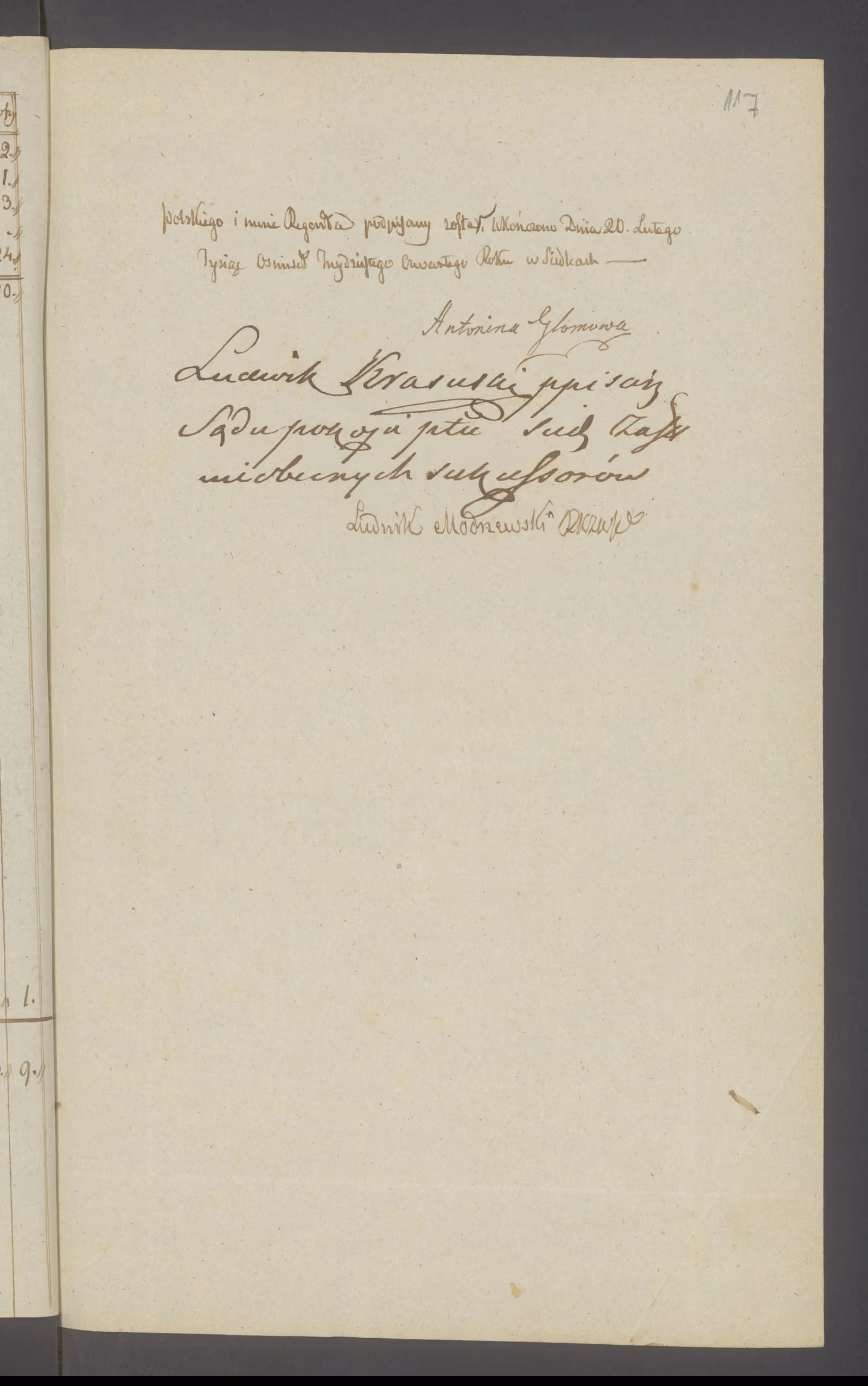 Modrzewski 40/1834, s. 2