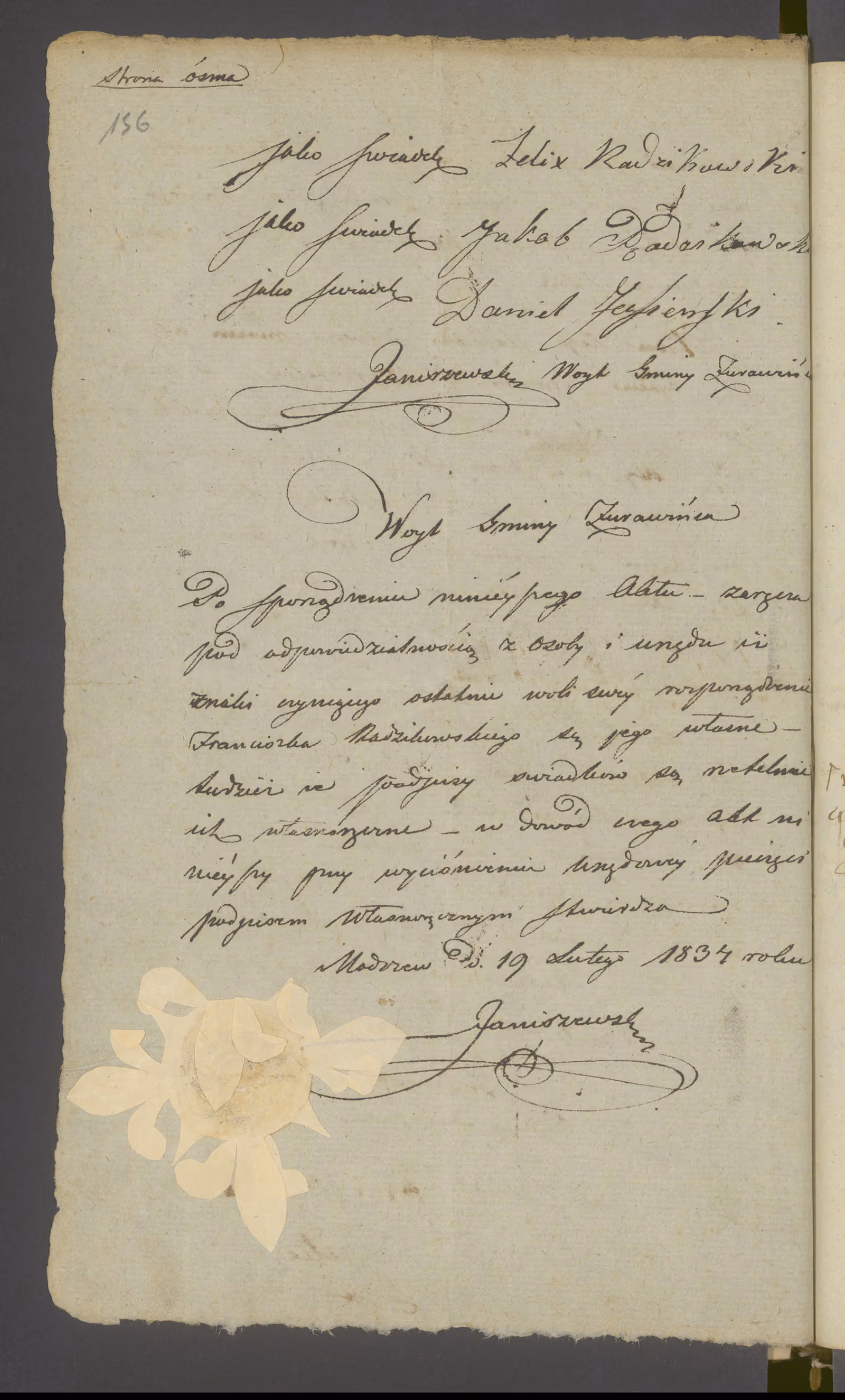 Modrzewski 45/1834, s. 2