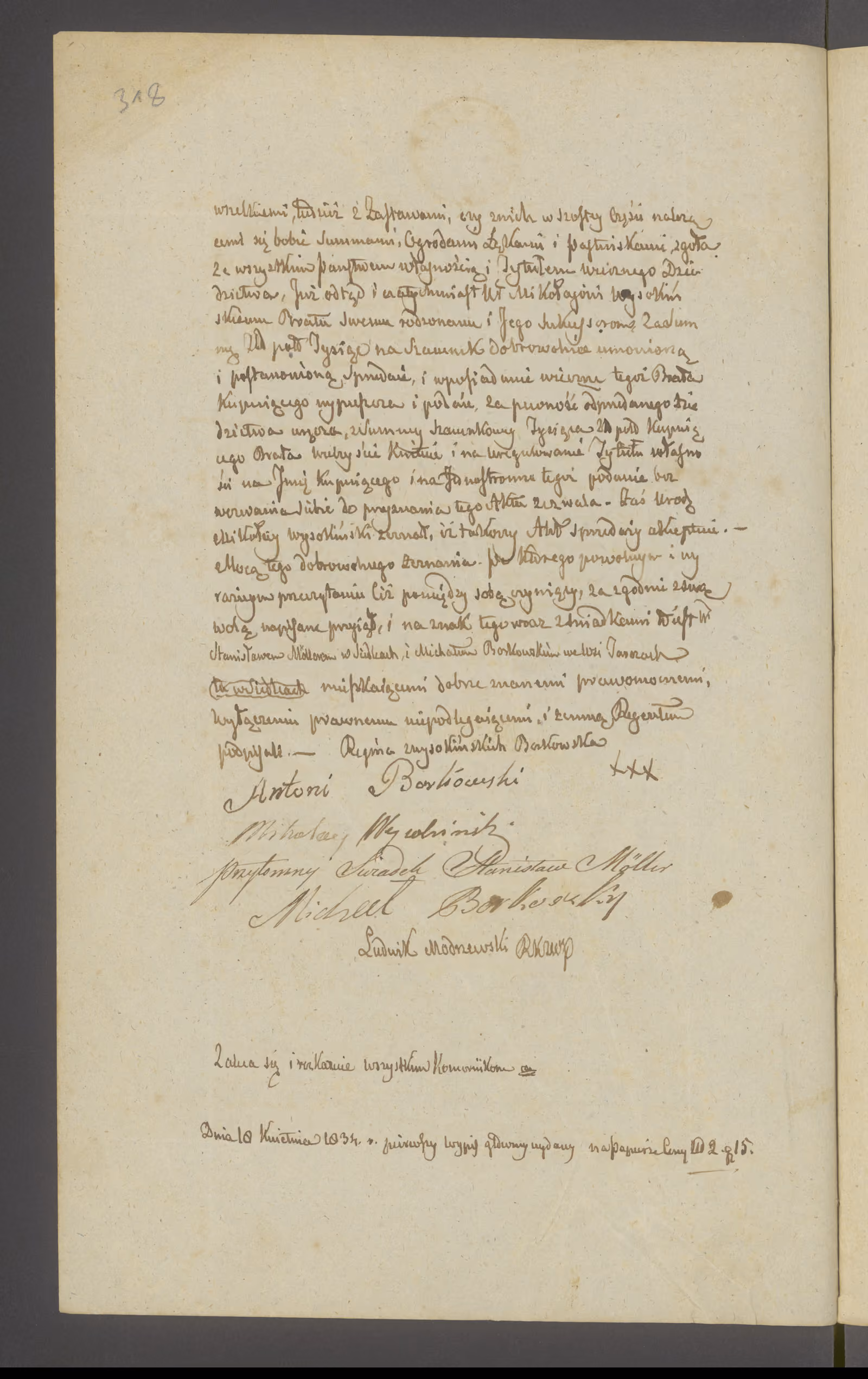 Modrzewski 93/1834, s. 2
