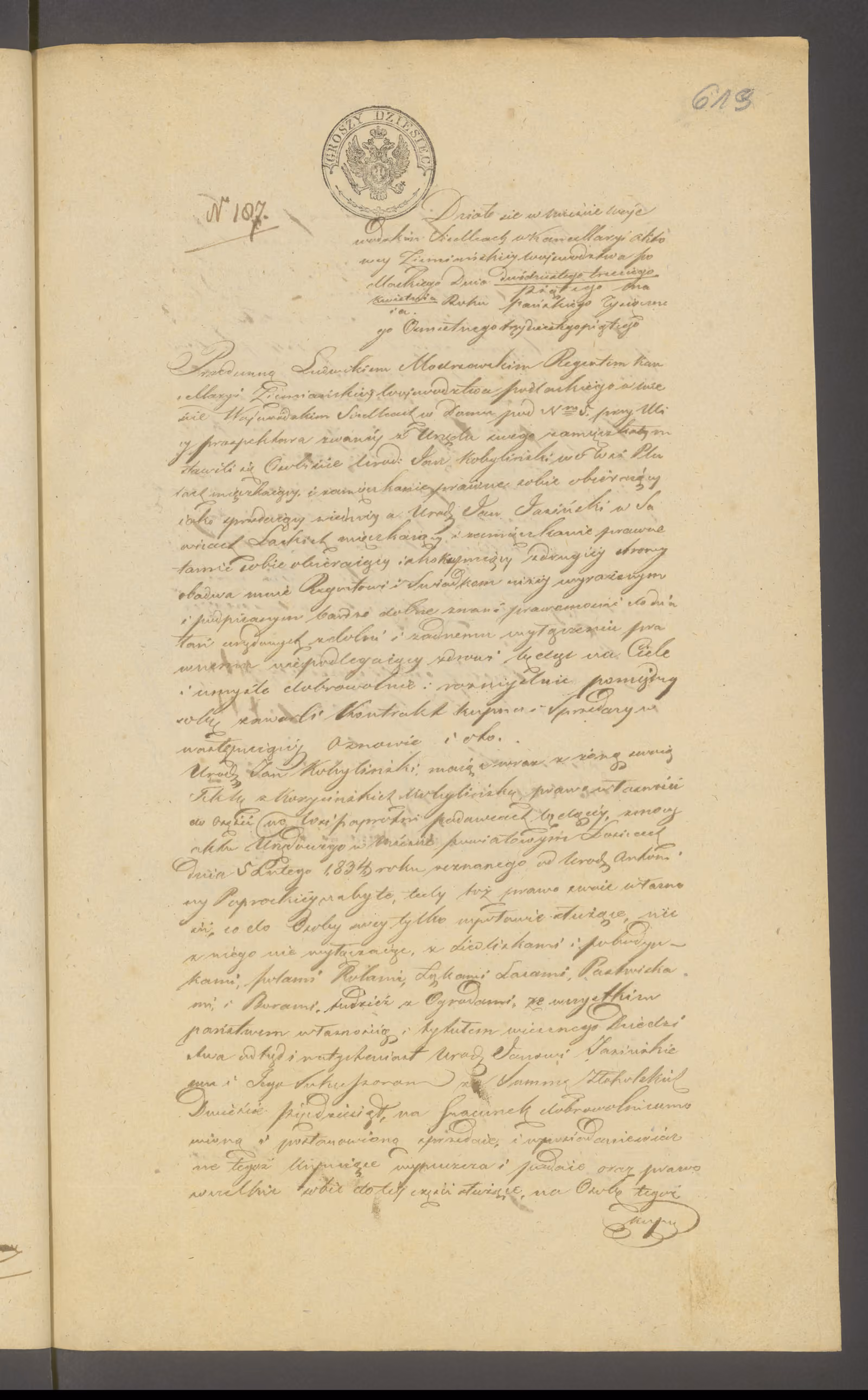 Modrzewski 187/1835, s. 1