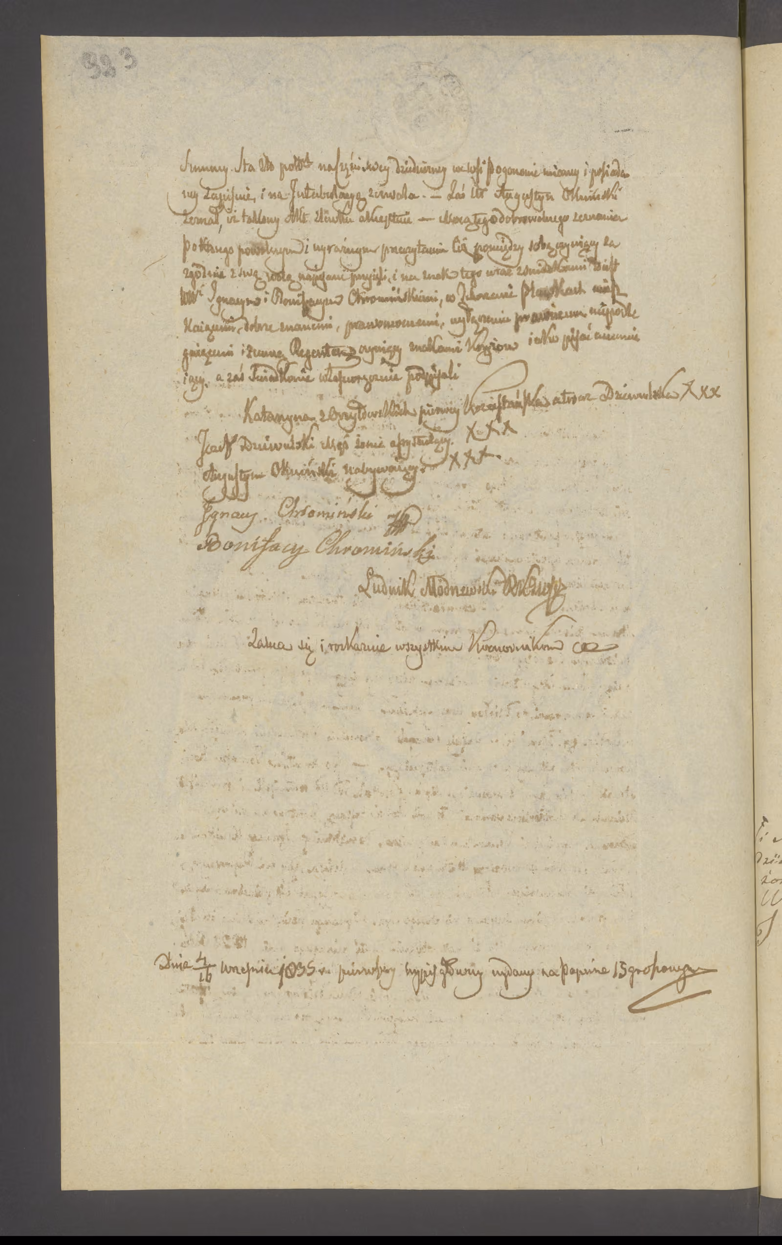Modrzewski 278/1835, s. 2