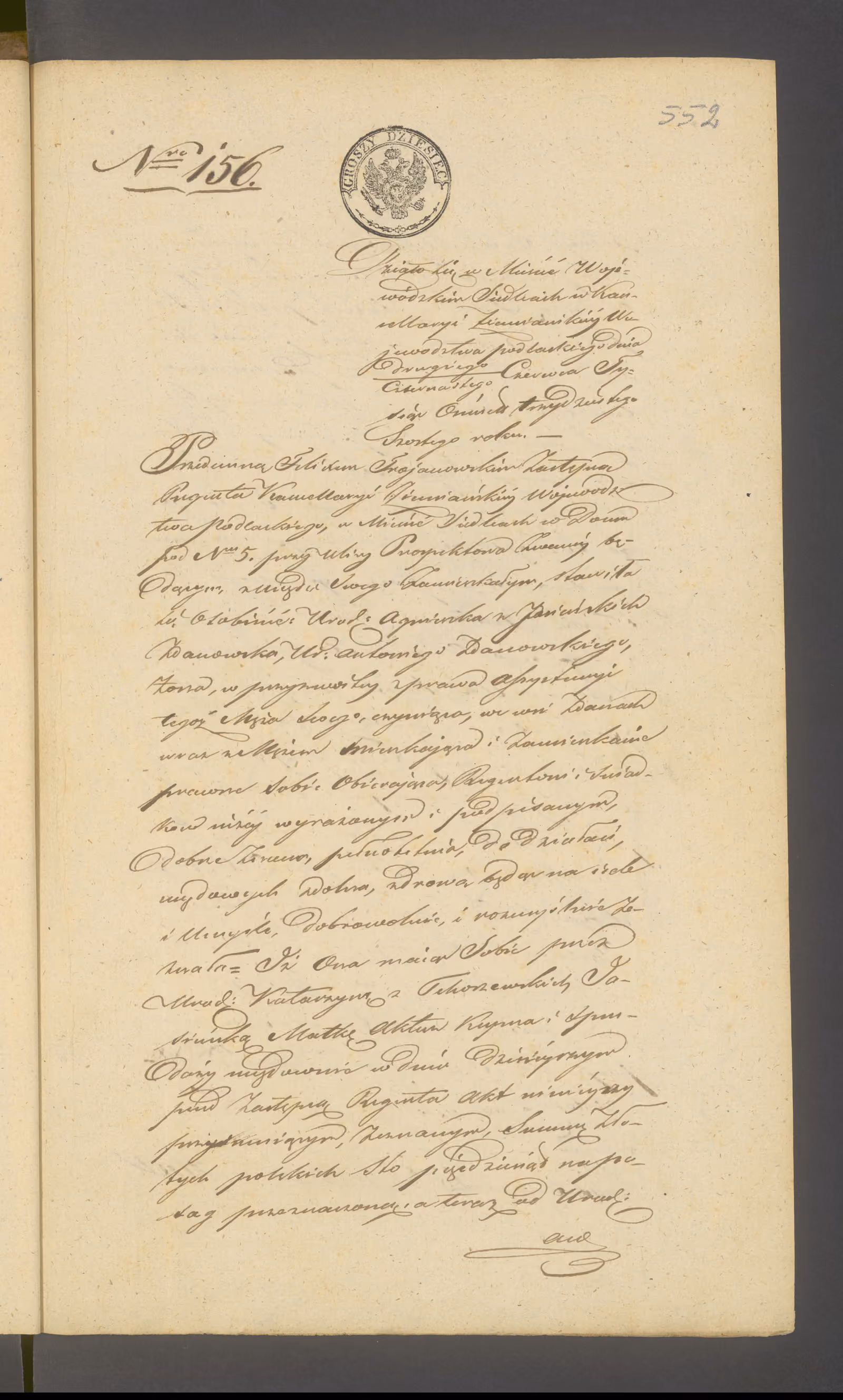 Modrzewski 156/1836, s. 1