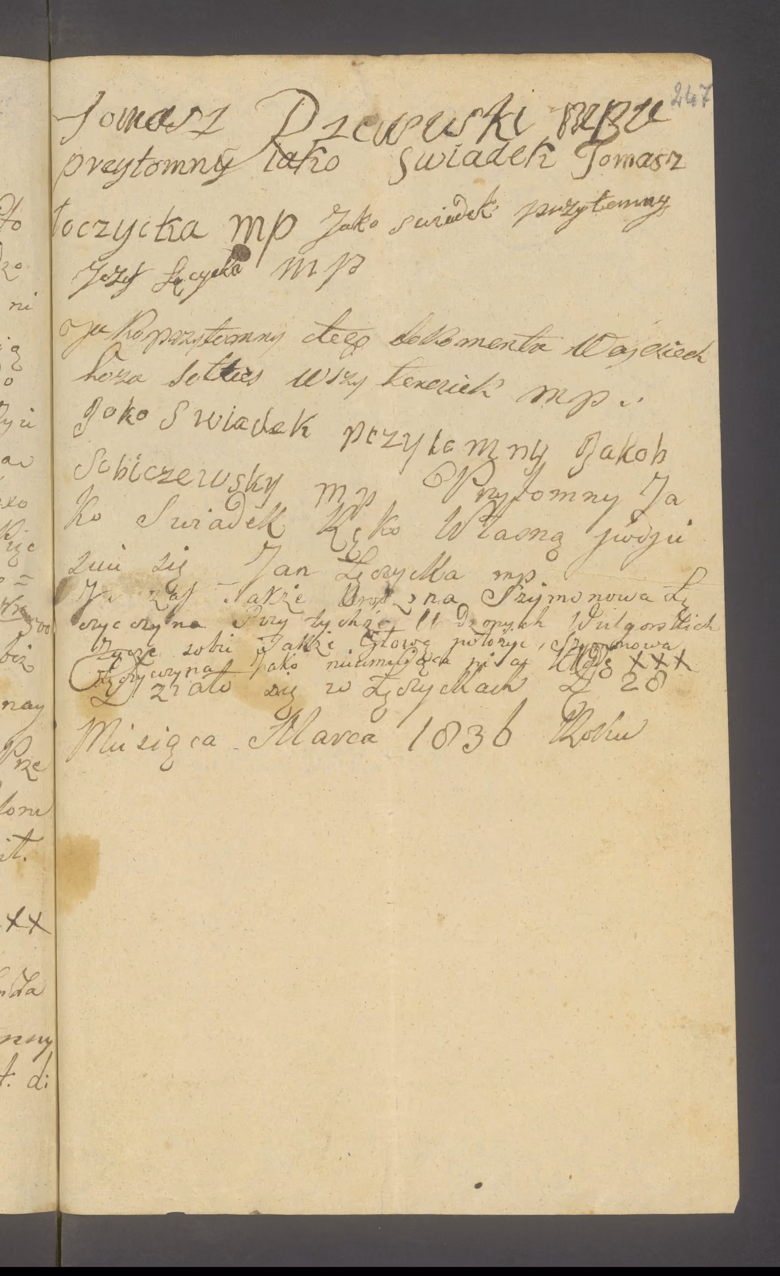 Modrzewski 72/1836, s. 3