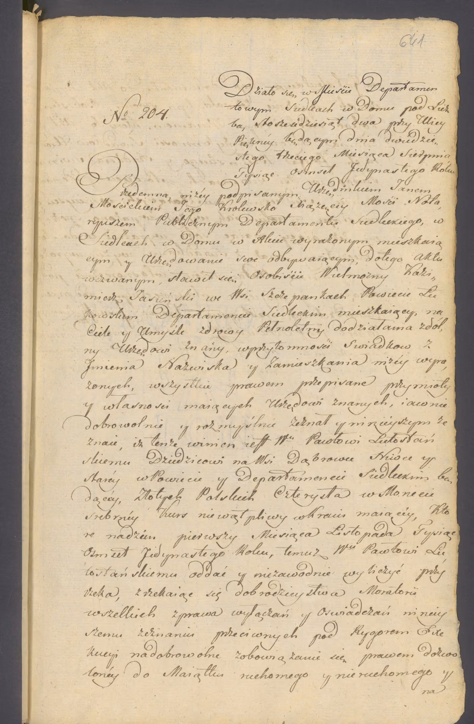 Mościcki 204/1811, s. 1
