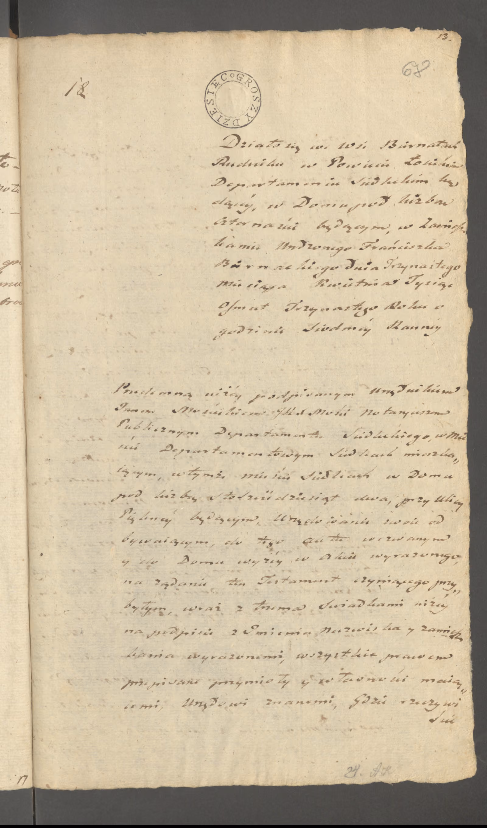 Mościcki 18/1813, s. 1