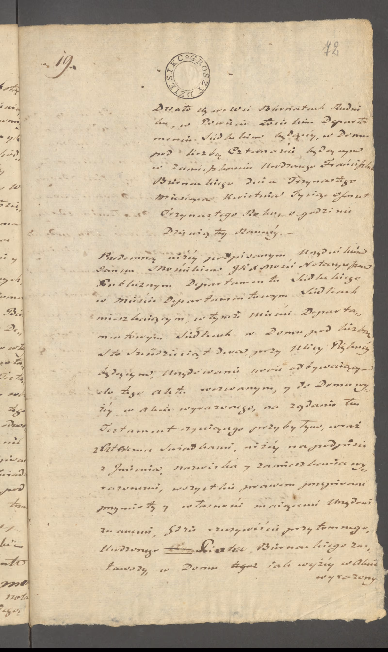 Mościcki 19/1813, s. 1