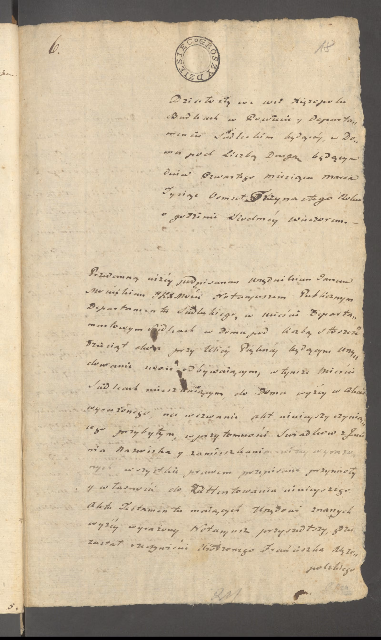 Mościcki 6/1813, s. 1