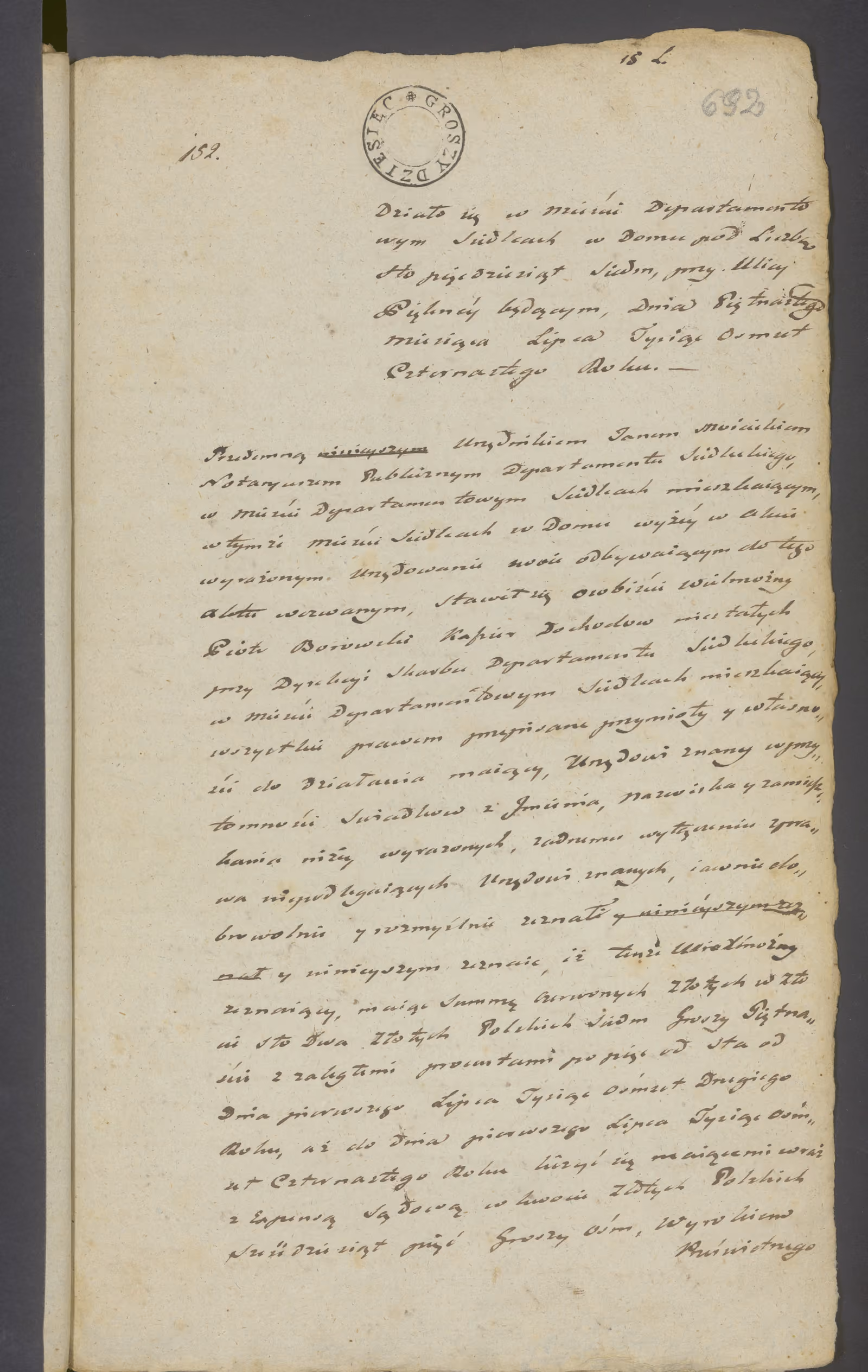 Mościcki 152/1814, s. 1