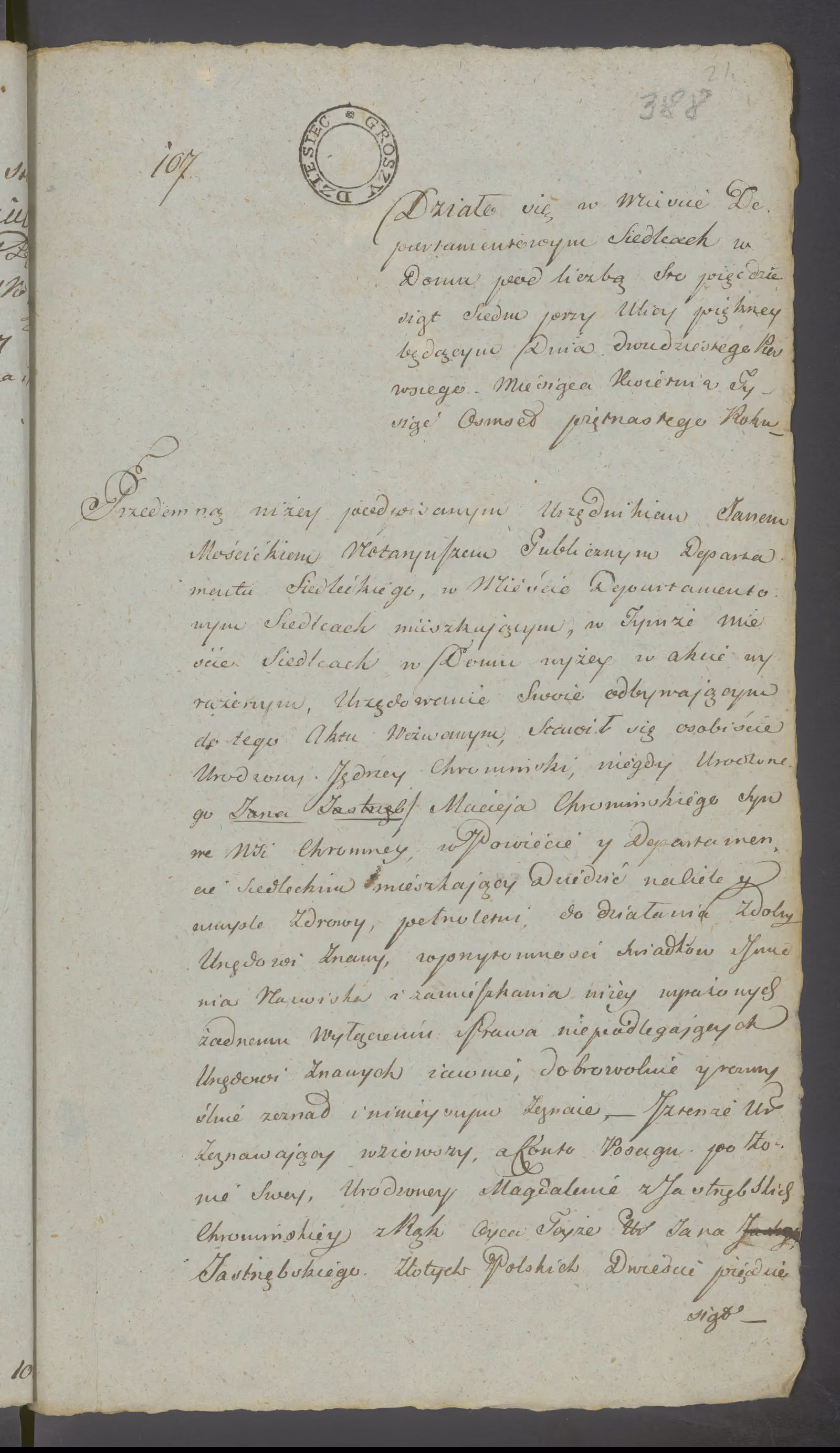 Mościcki 107/1815, s. 1