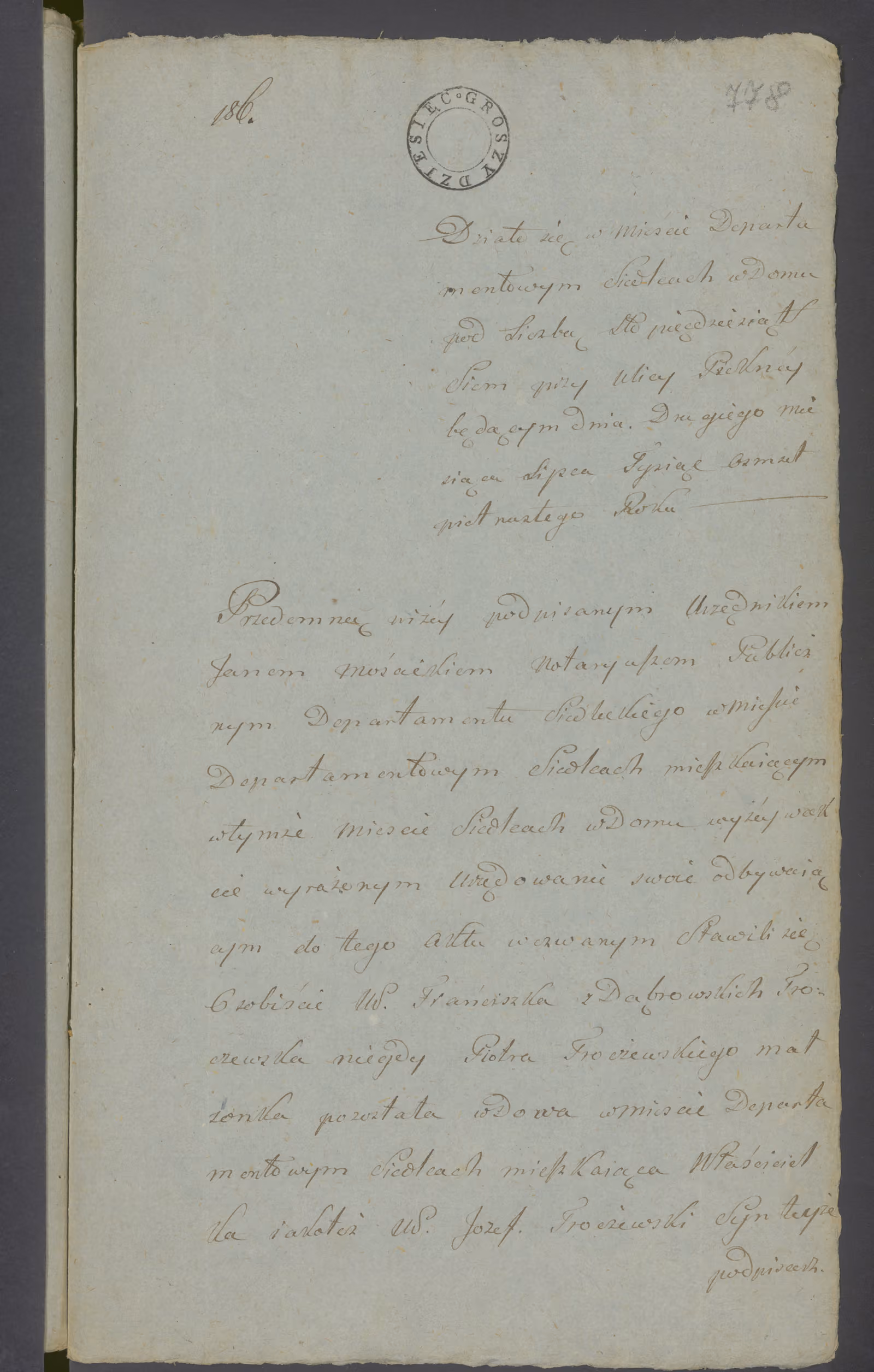 Mościcki 186/1815, s. 1