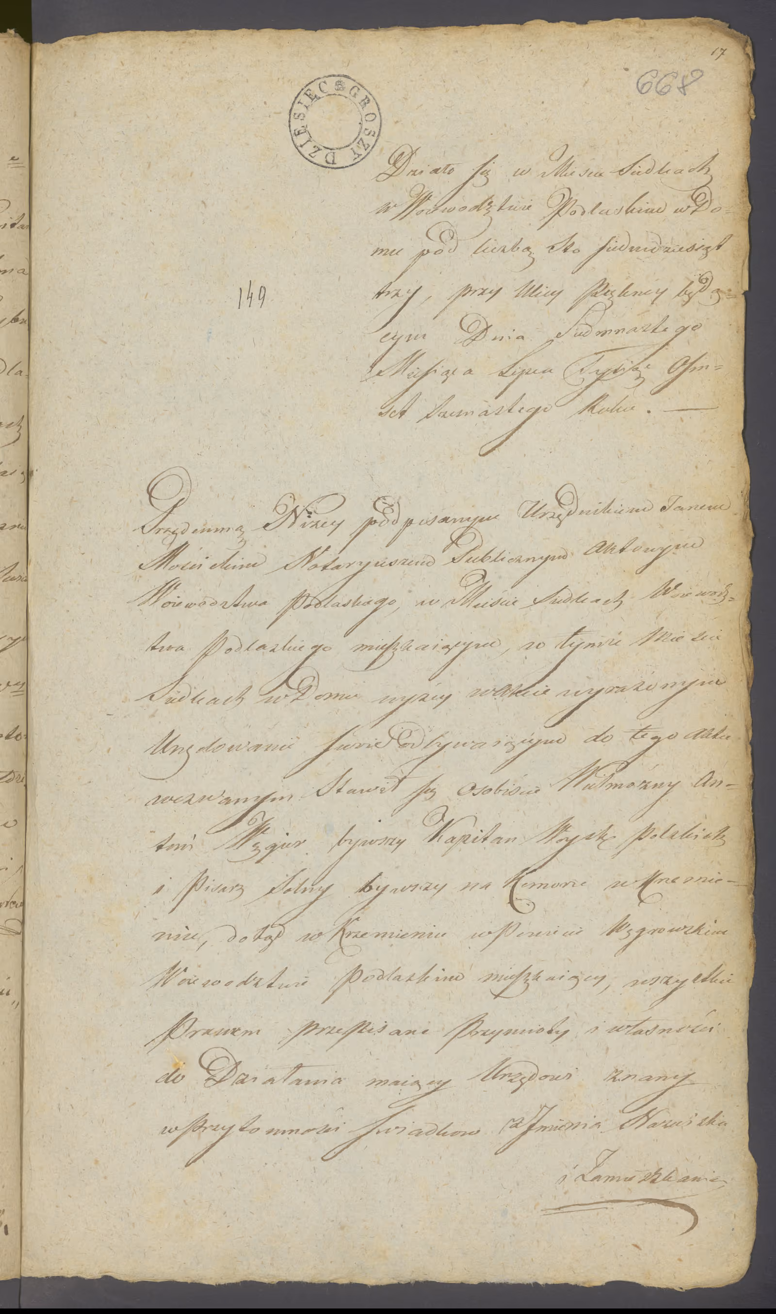 Mościcki 149/1816, s. 1