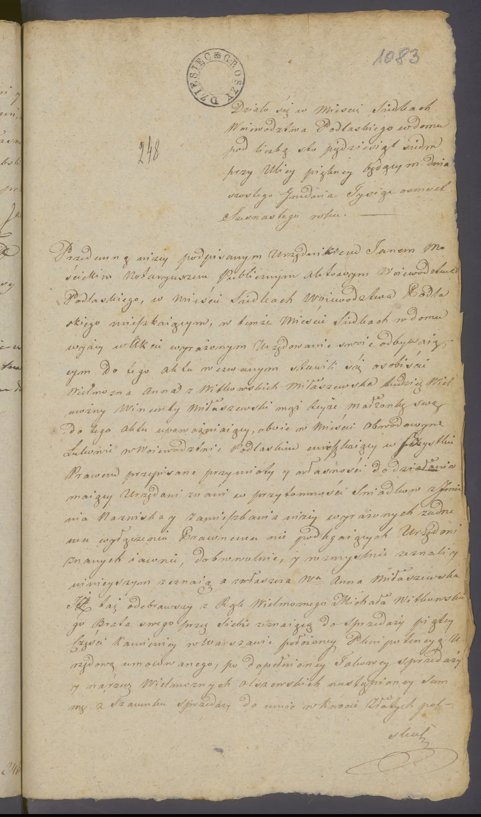 Mościcki 248/1816, s. 1