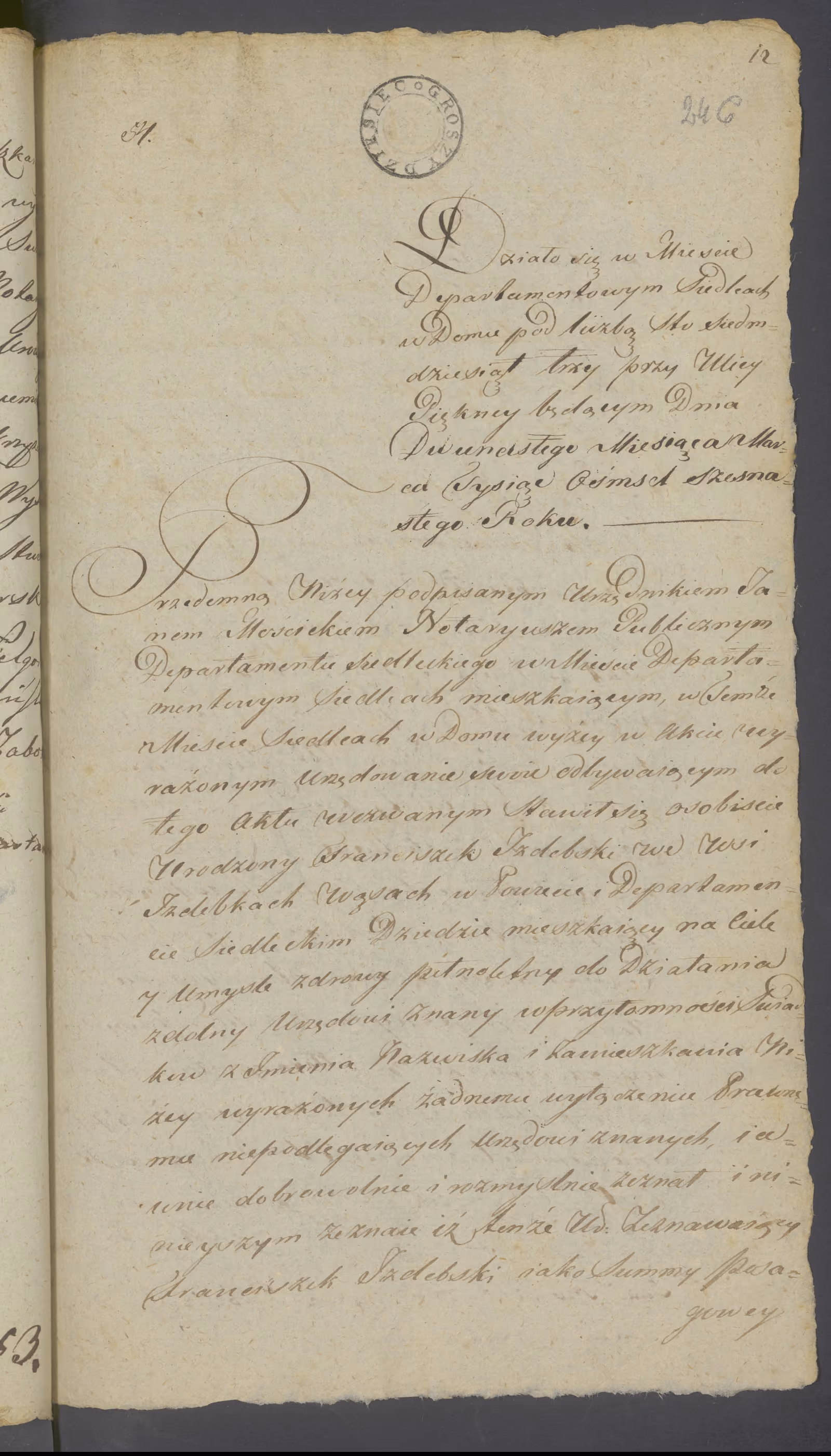 Mościcki 54/1816, s. 1