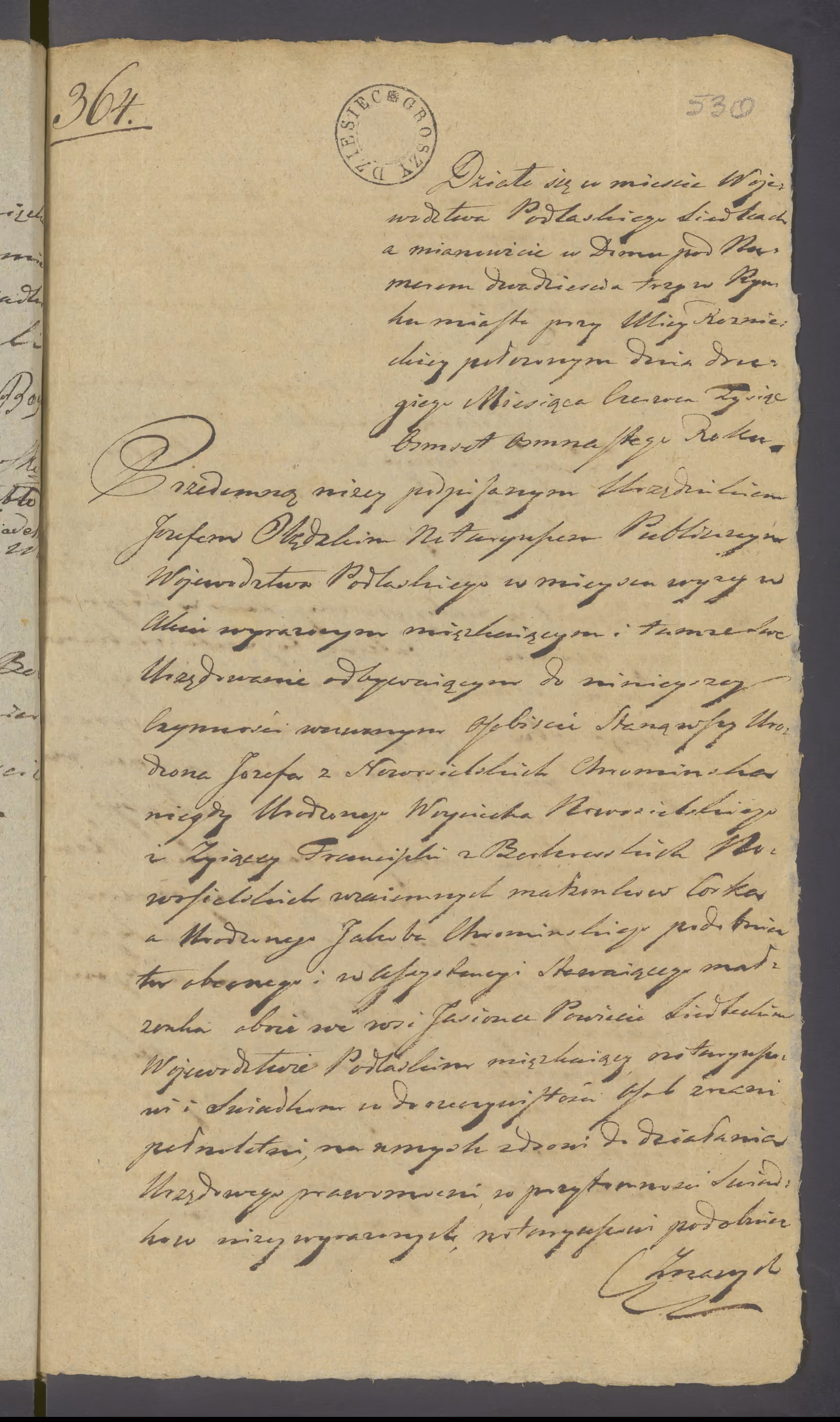 Olędzki 364/1818, s. 1