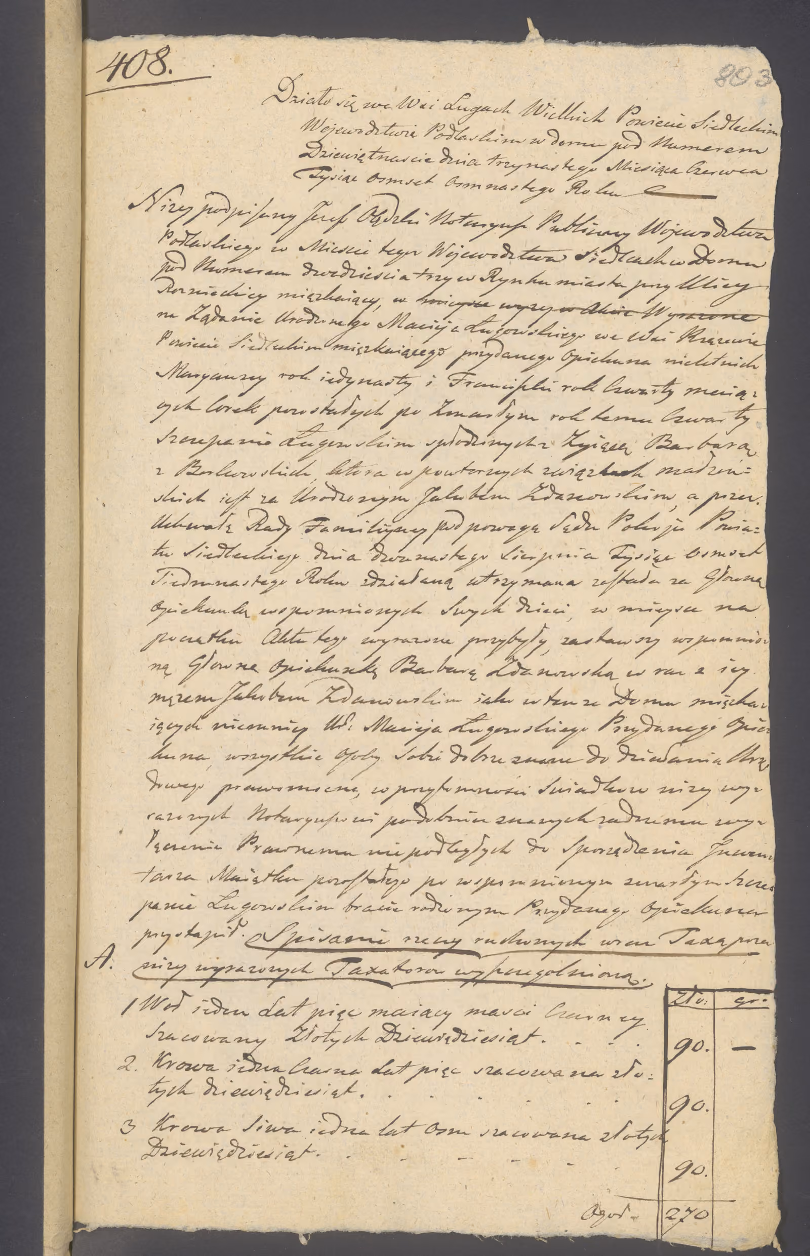 Olędzki 408/1818, s. 2