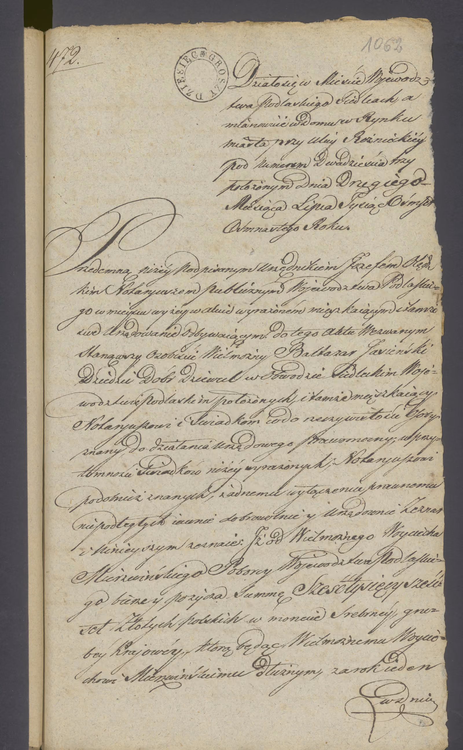 Olędzki 472/1818, s. 1