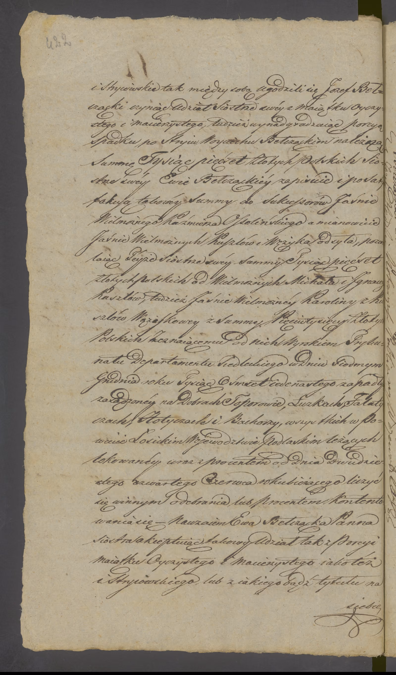 Olędzki 70/1819, s. 1