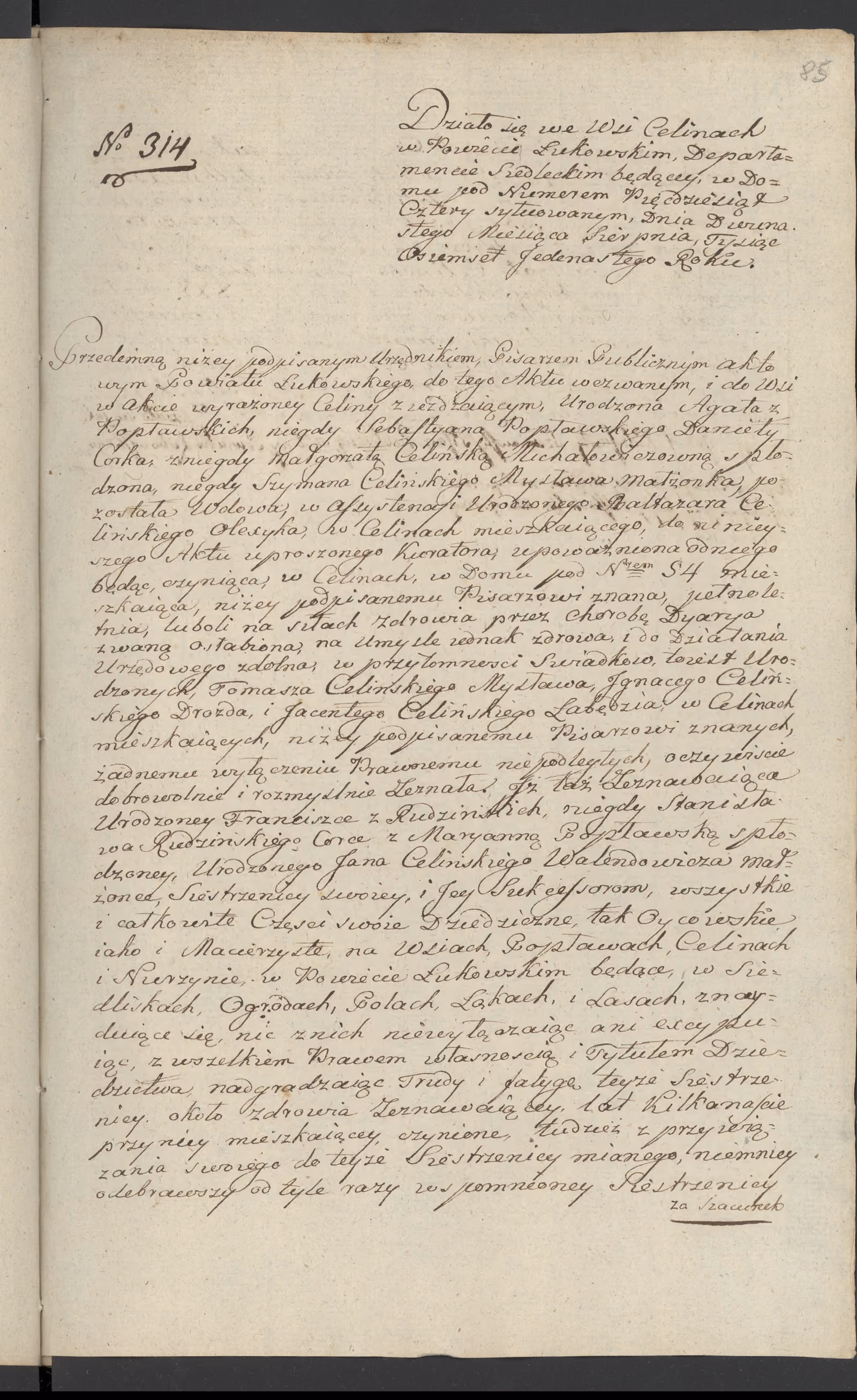 Szaniawski 314/1811, s. 1