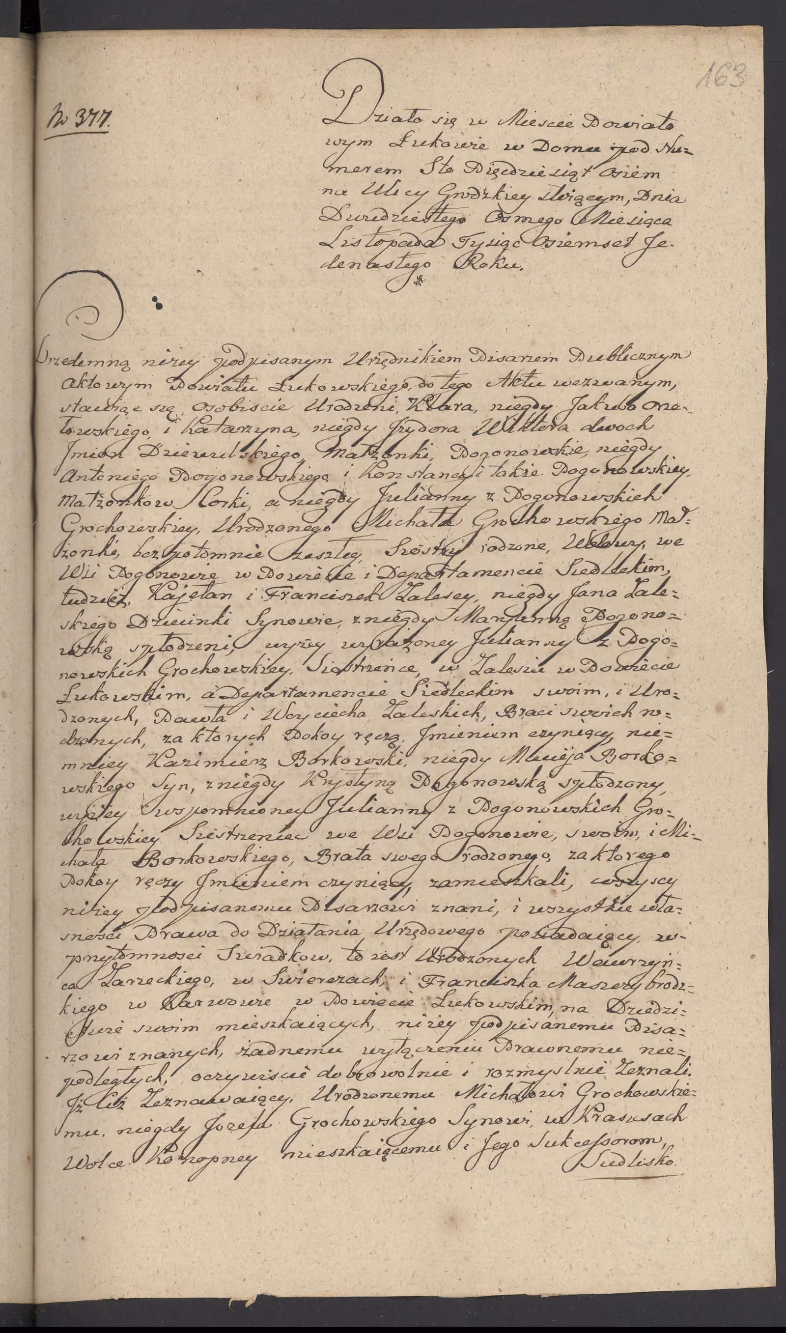 Szaniawski 377/1811, s. 1