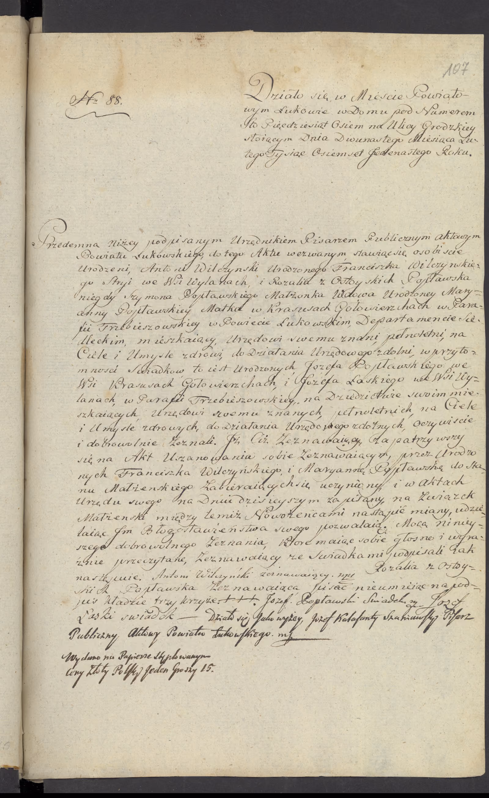 Szaniawski 88/1811, s. 1