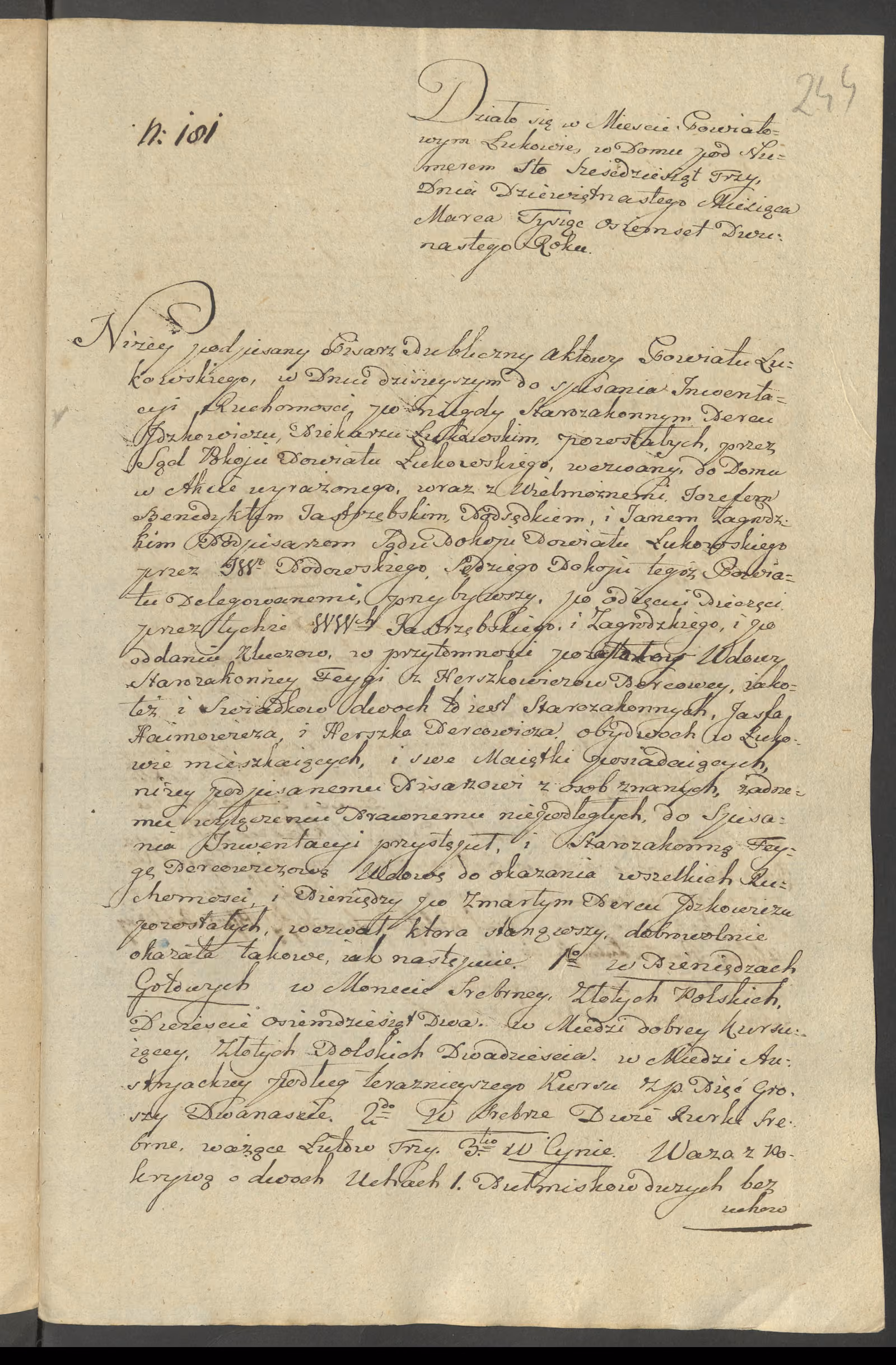 Szaniawski 181/1812, s. 1