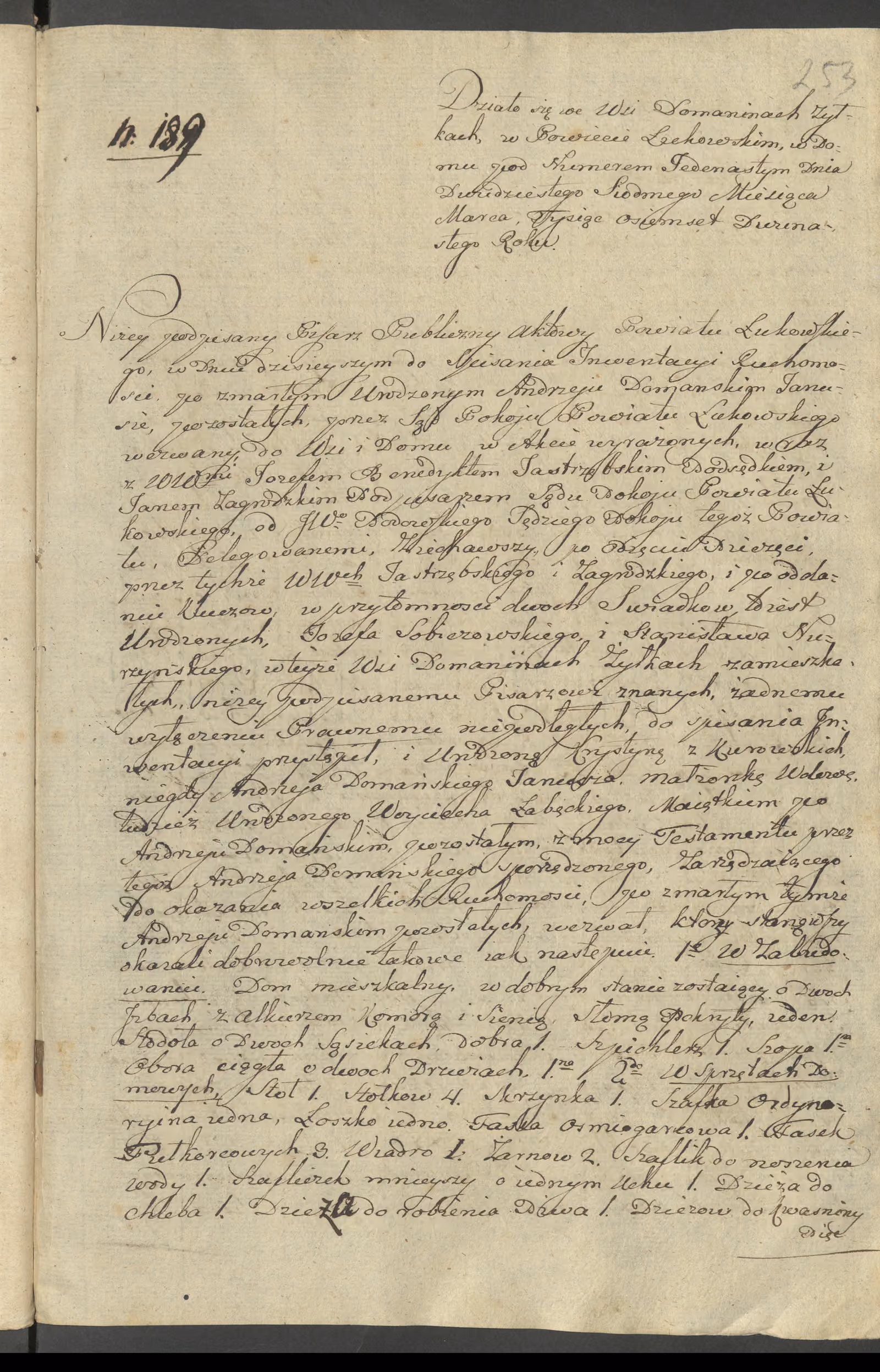 Szaniawski 189/1812, s. 1