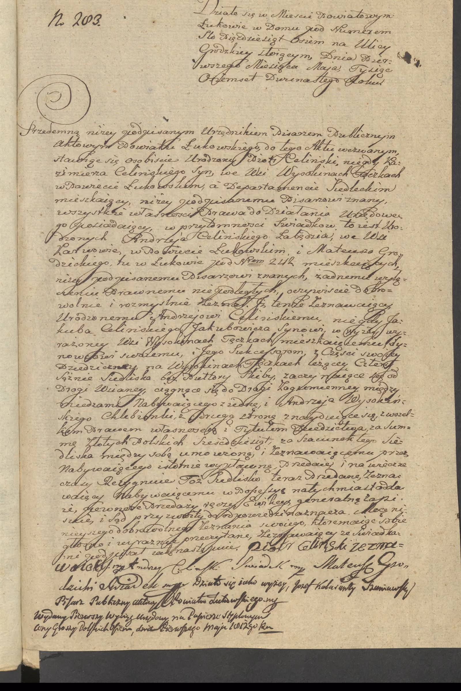 Szaniawski 283/1812, s. 1