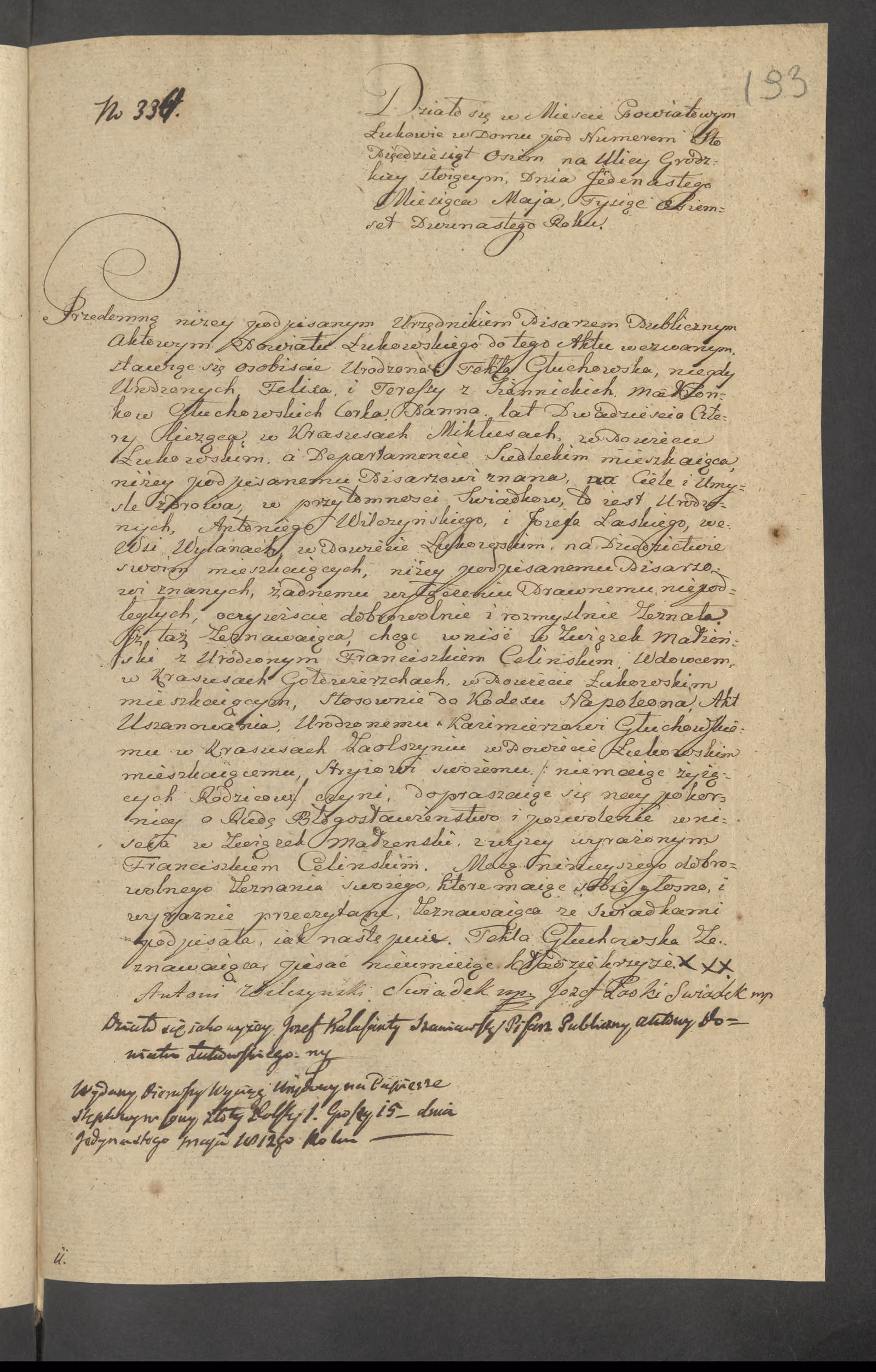 Szaniawski 334/1812, s. 1
