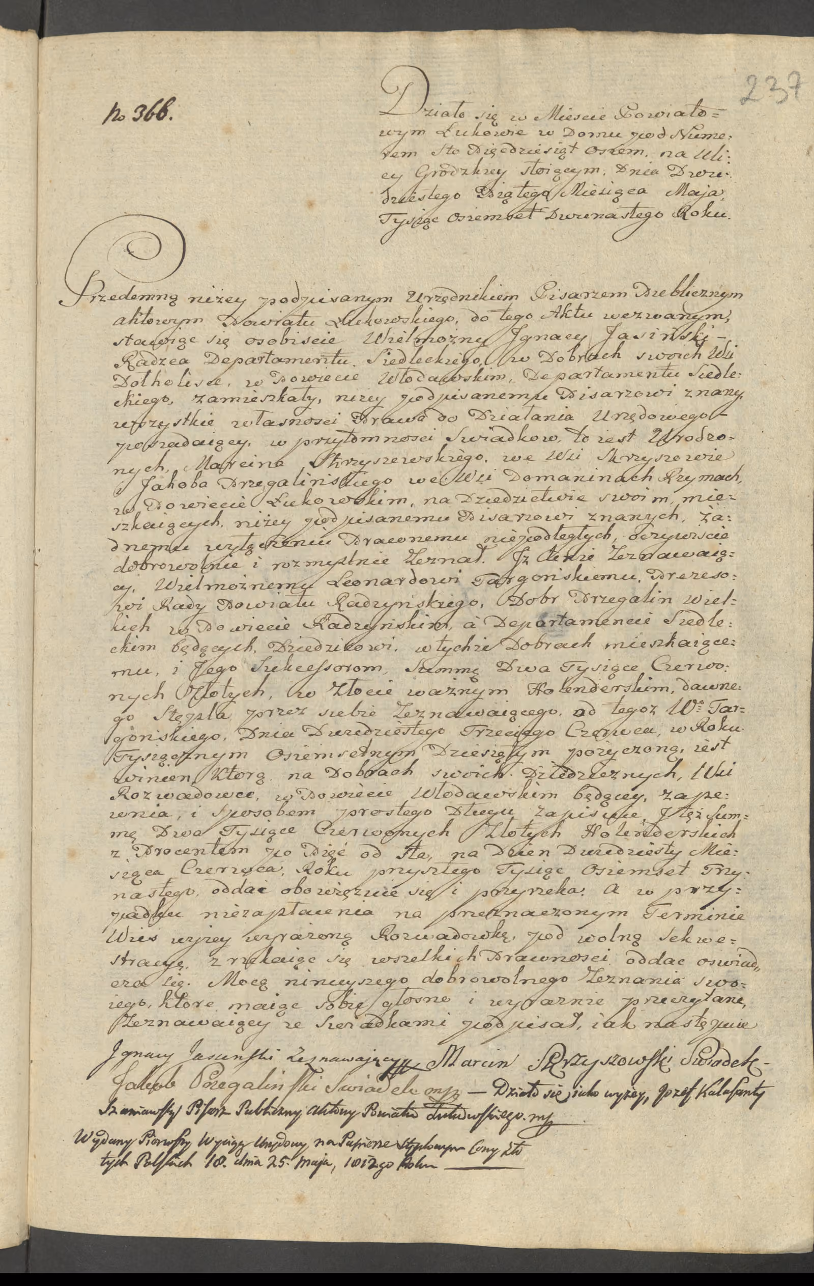 Szaniawski 366/1812, s. 1