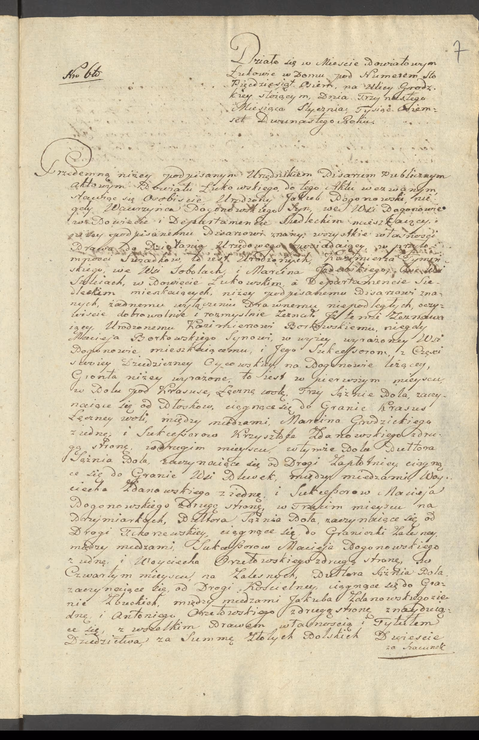 Szaniawski 6/1812, s. 1