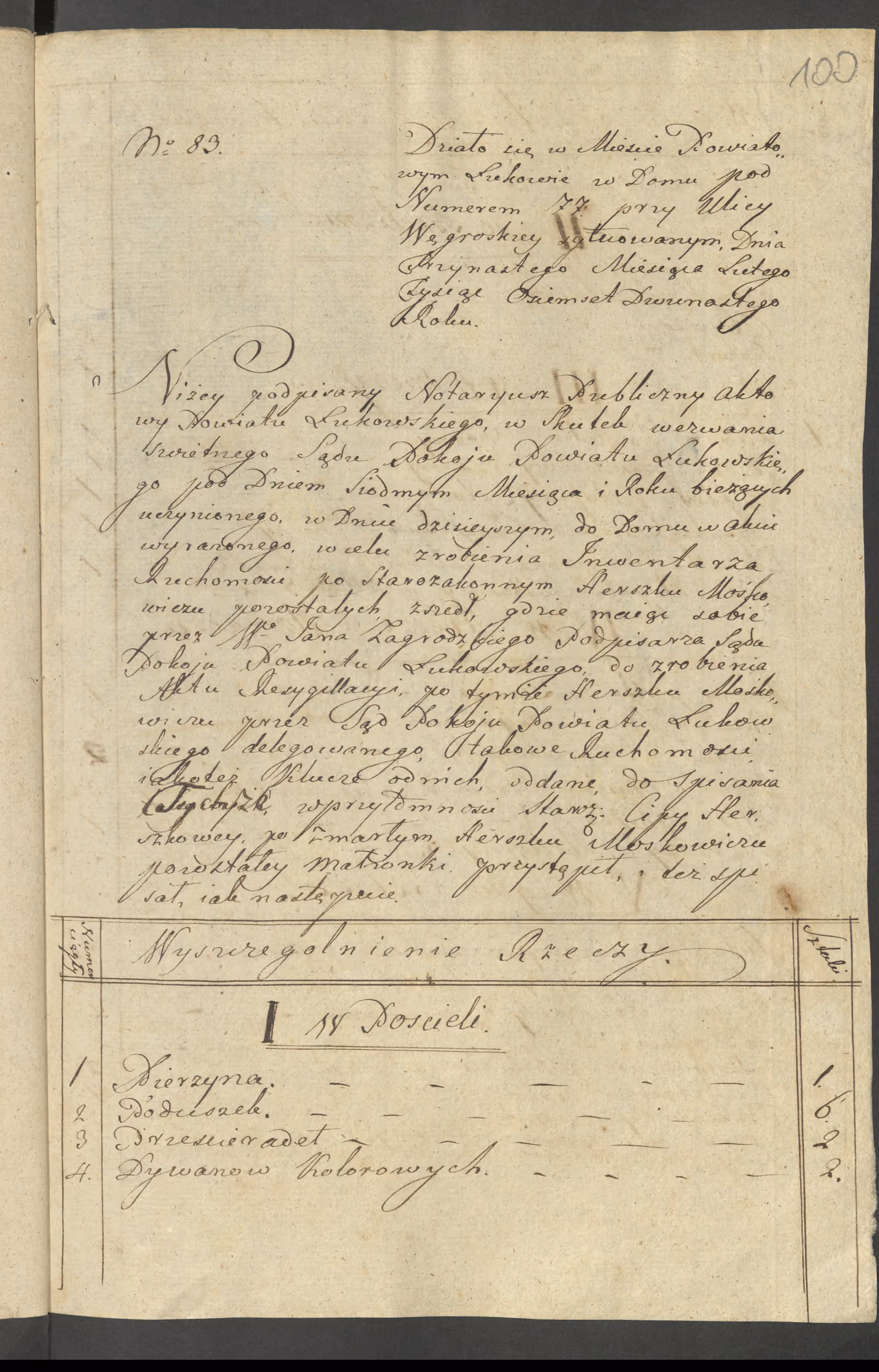 Szaniawski 83/1812, s. 1