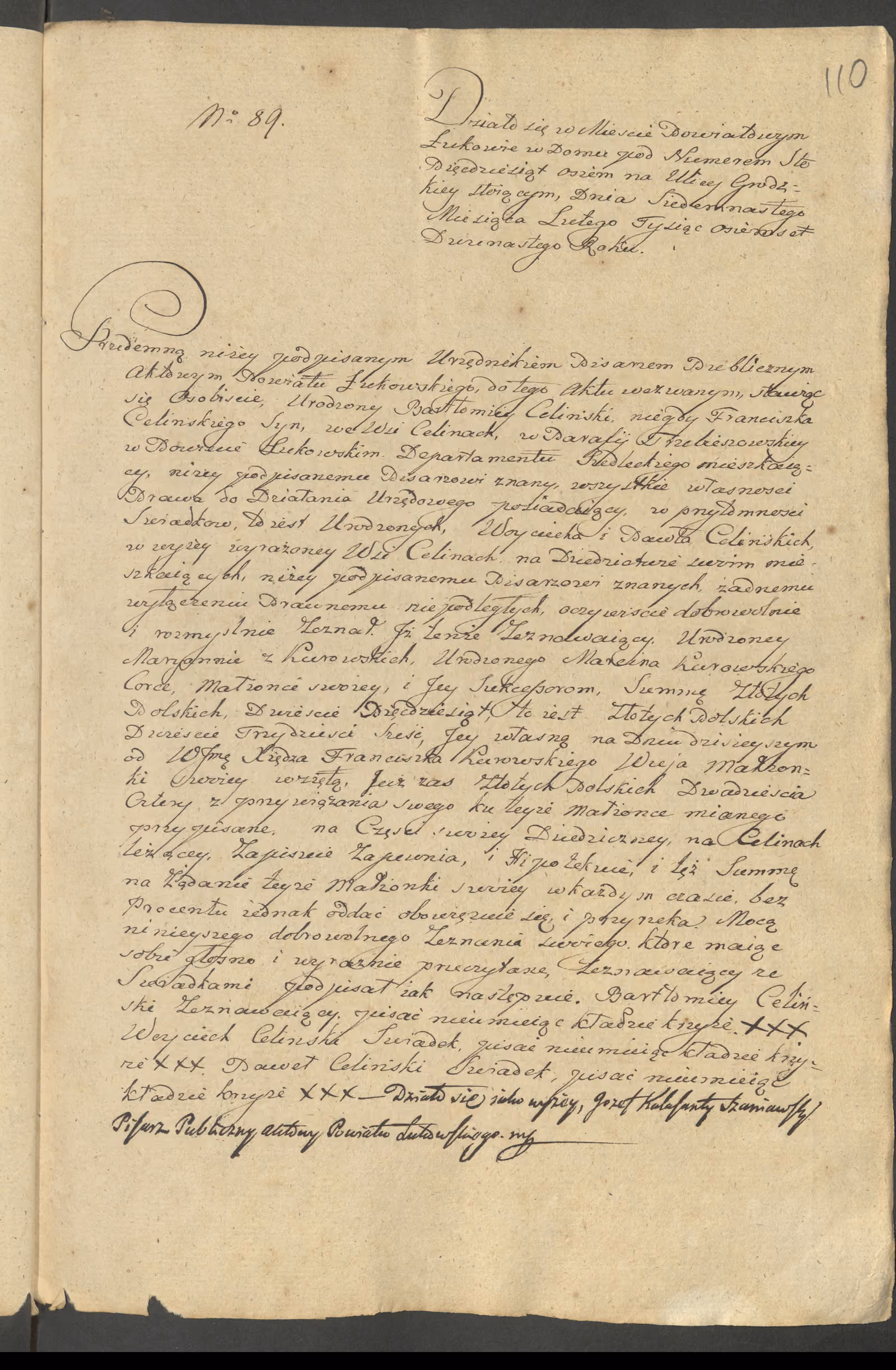 Szaniawski 89/1812, s. 1