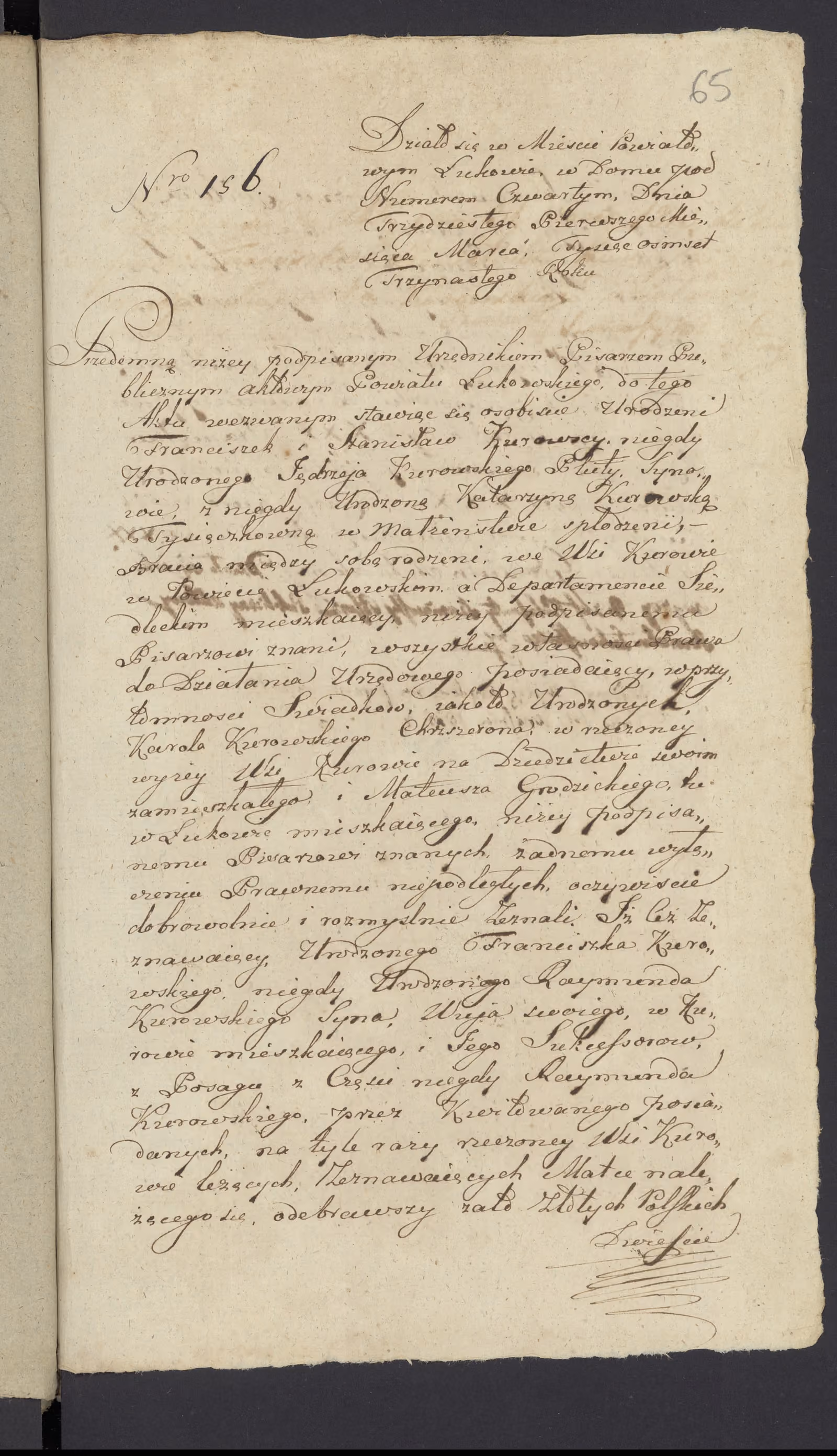 Szaniawski 156/1813, s. 1