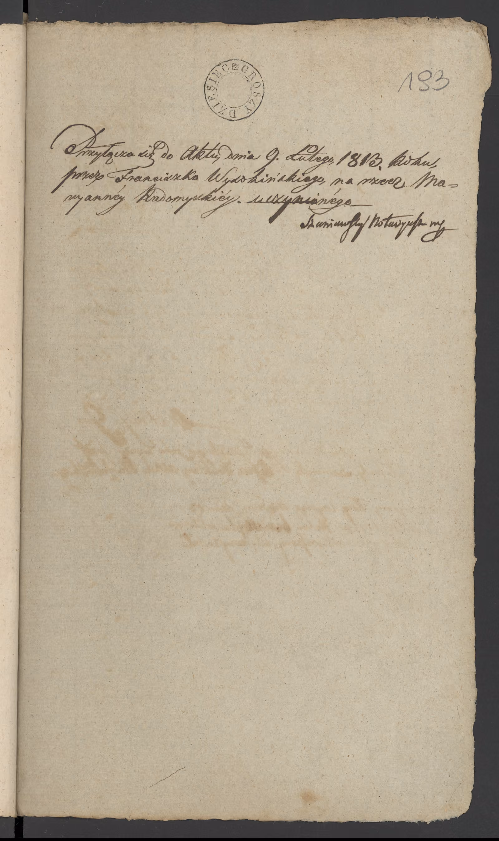 Szaniawski 60/1813, s. 3