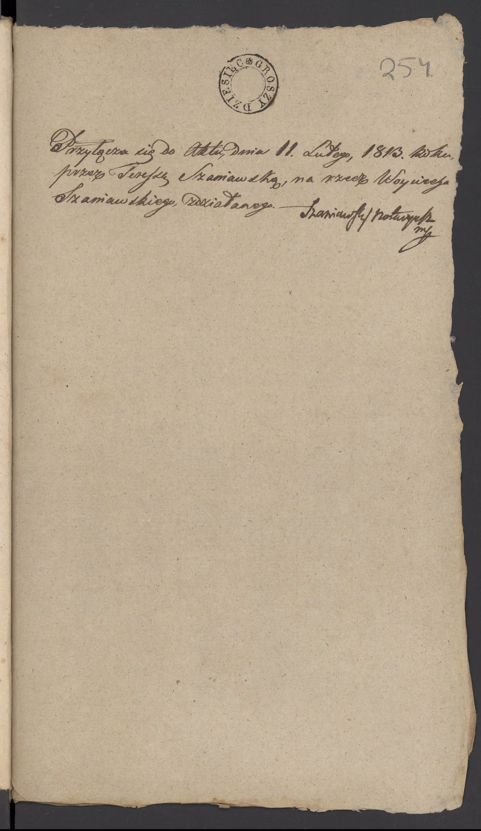 Szaniawski 79/1813, s. 3
