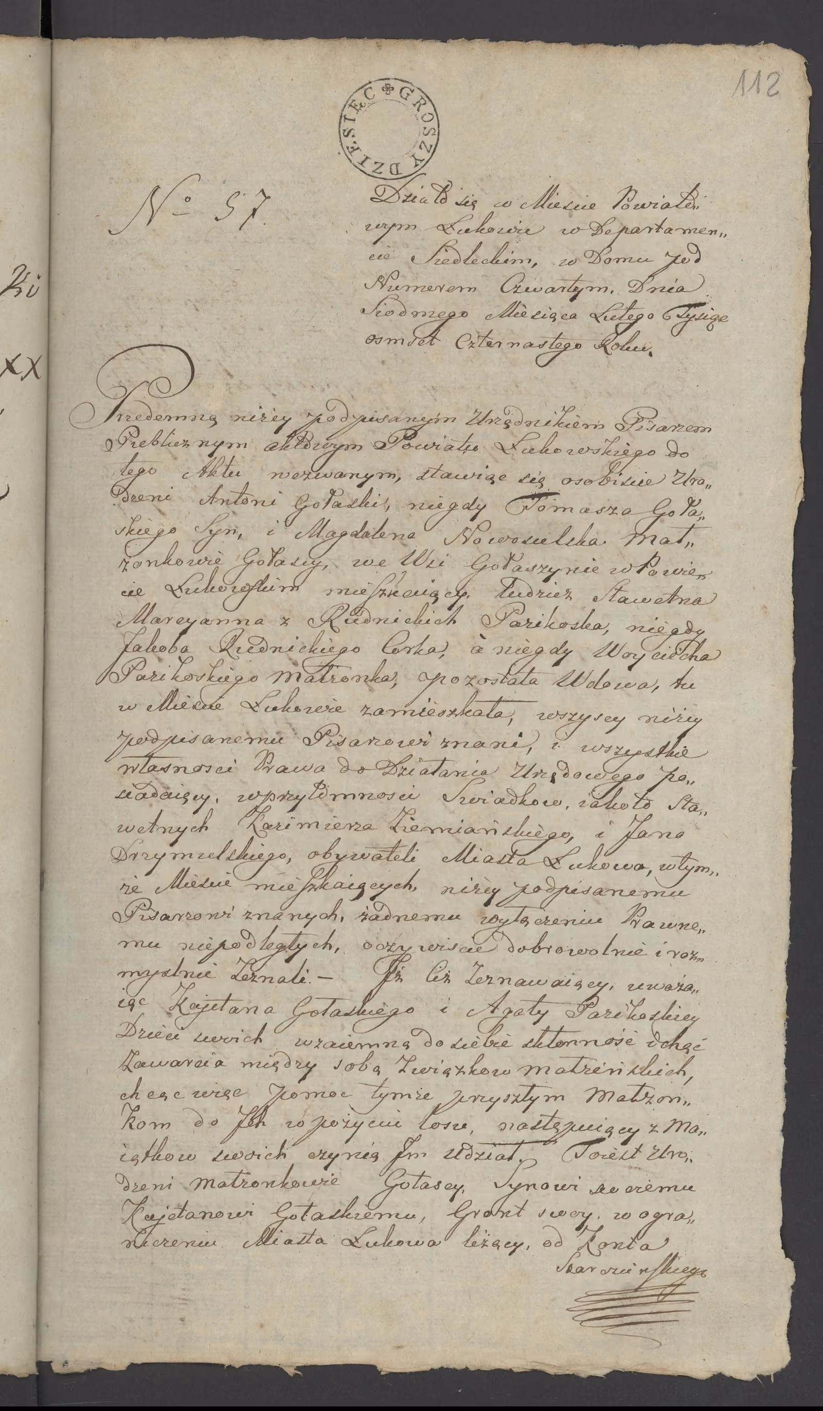 Szaniawski 57/1814, s. 1