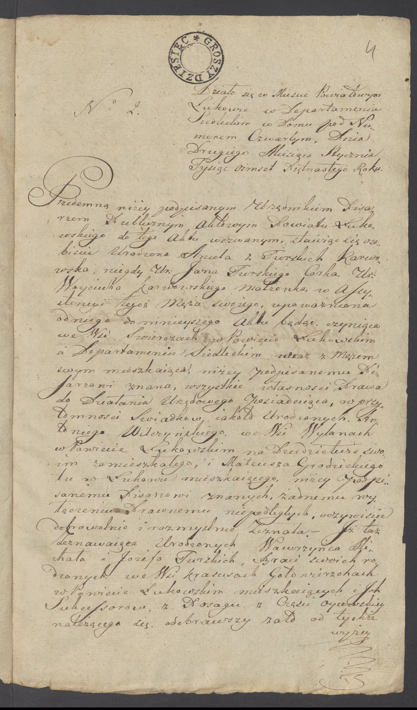 Szaniawski 2/1815, s. 1