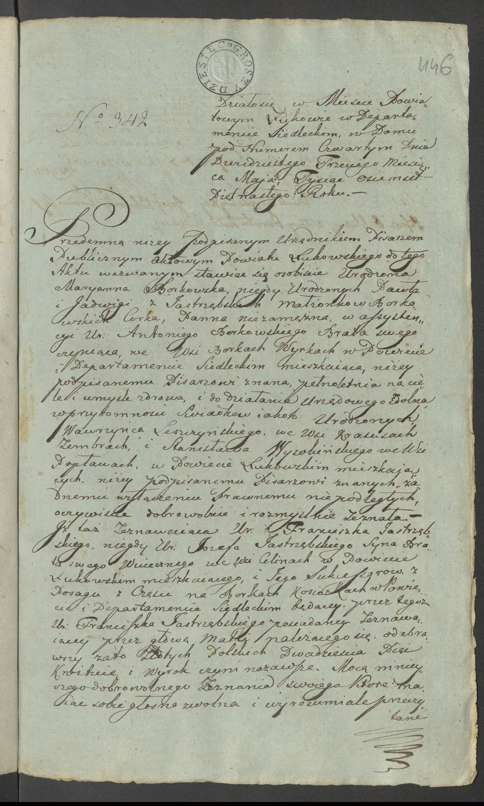 Szaniawski 342/1815, s. 1