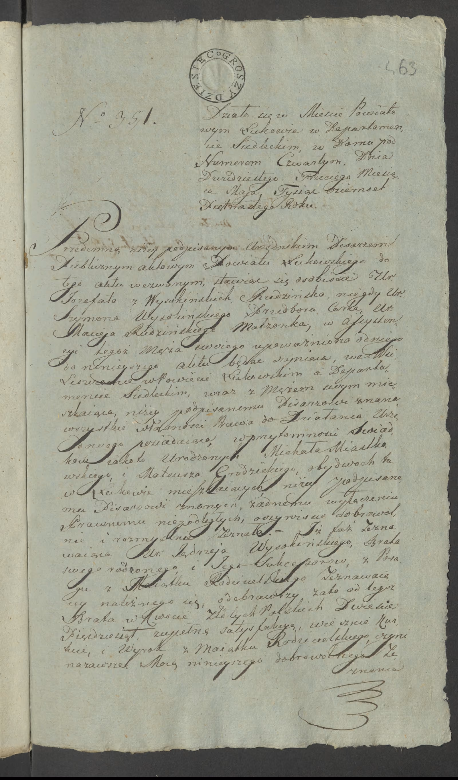 Szaniawski 351/1815, s. 1
