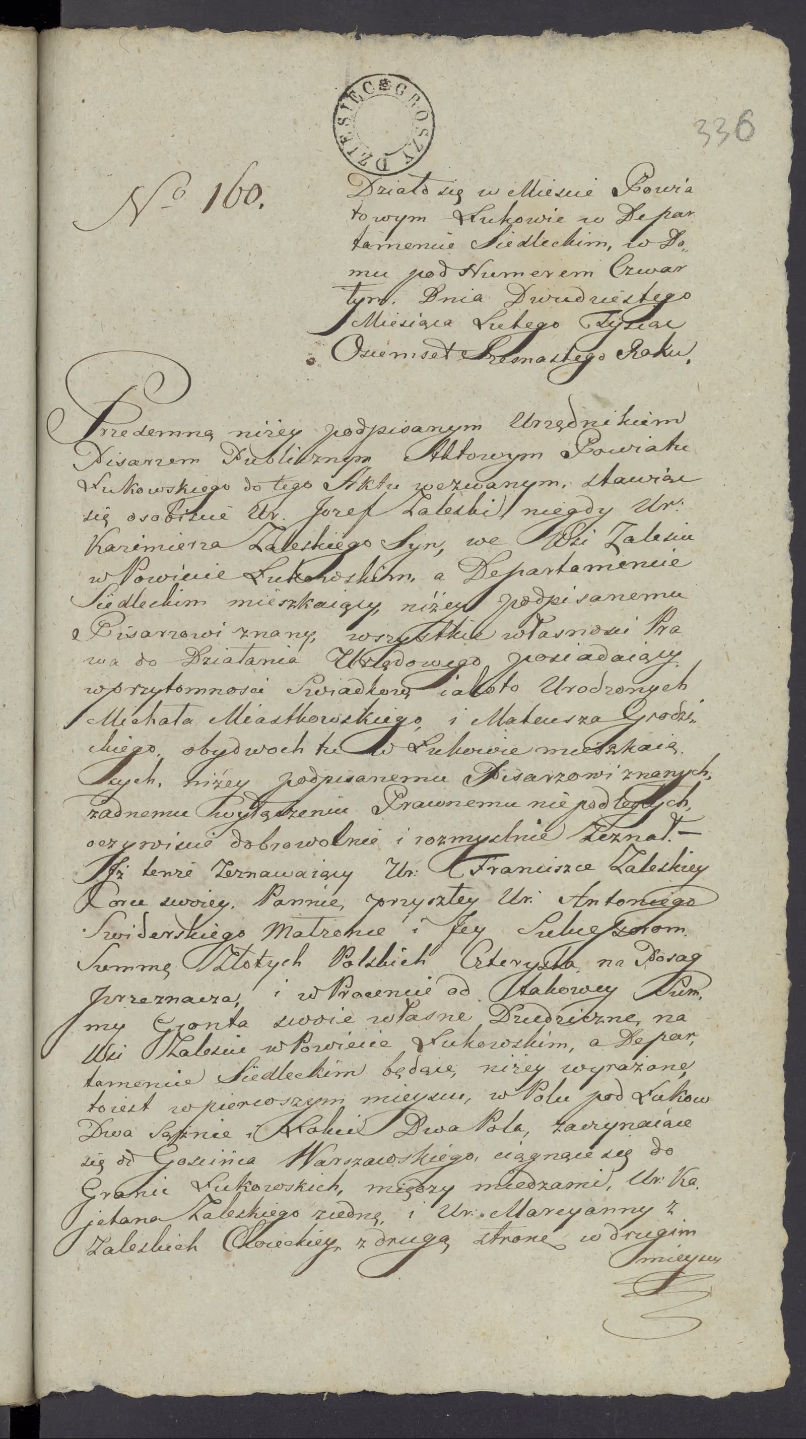 Szaniawski 160/1816, s. 1