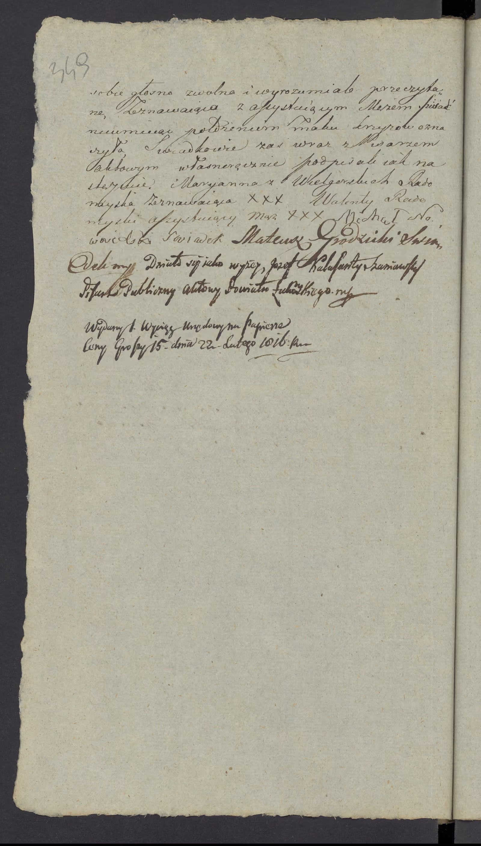 Szaniawski 166/1816, s. 2