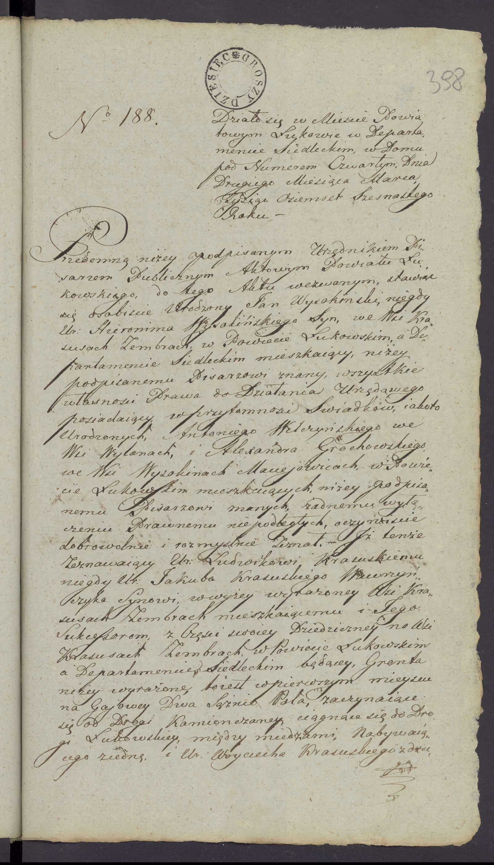 Szaniawski 188/1816, s. 1