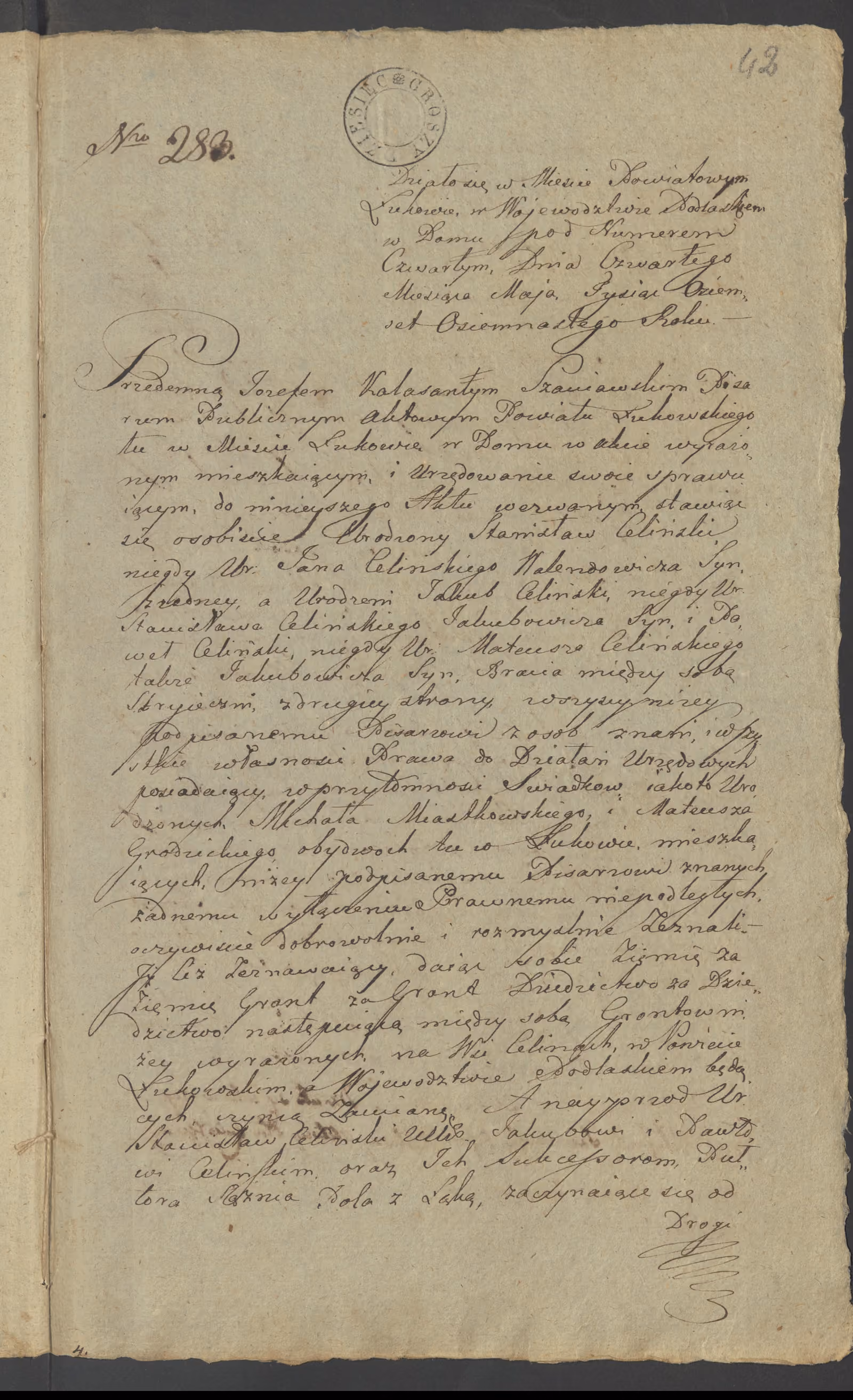 Szaniawski 283/1818, s. 1