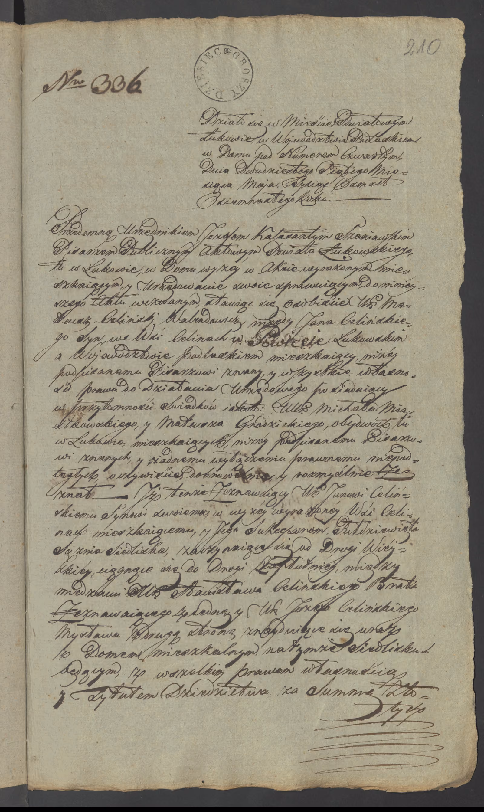 Szaniawski 336/1818, s. 1