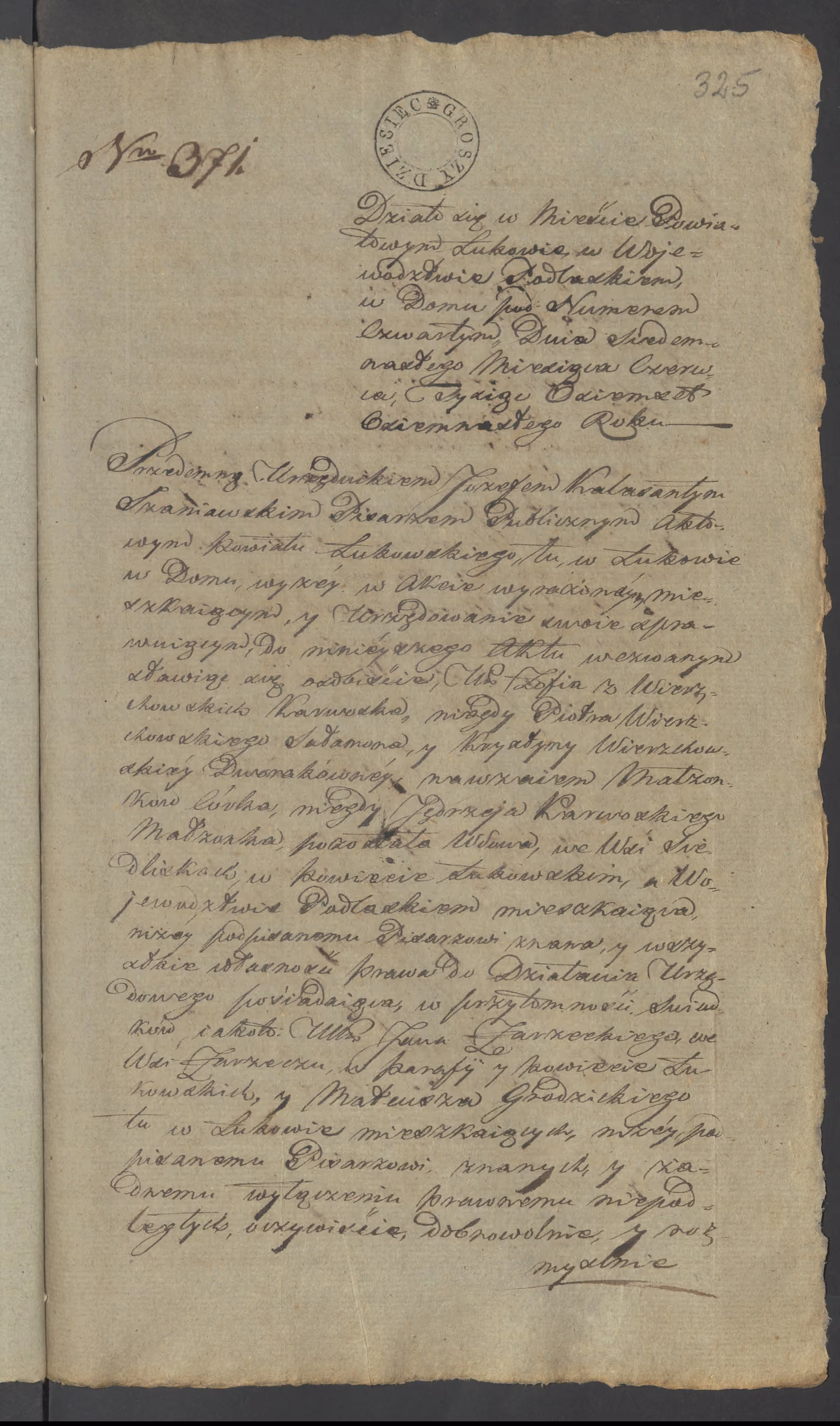 Szaniawski 371/1818, s. 1